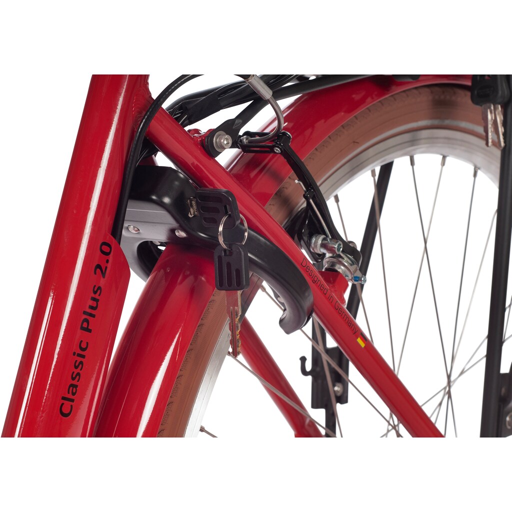 SAXONETTE E-Bike »CLASSIC PLUS 2.0«, 7 Gang, Shimano, Nexus, Frontmotor 250 W