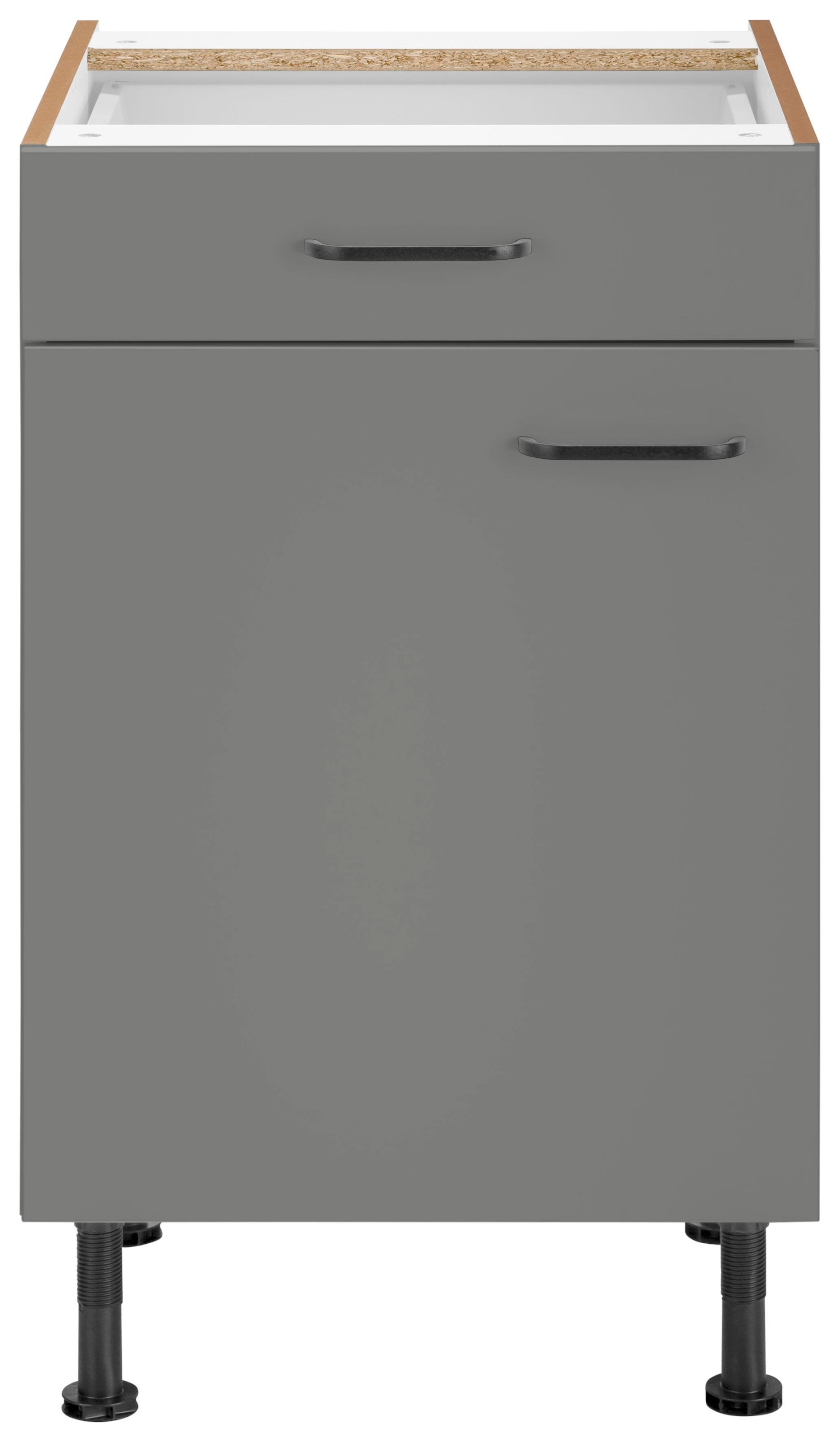 OPTIFIT Unterschrank »Elga«, mit Soft-Close-Funktion, Vollauszug, Metallgriffen, Breite 50 cm