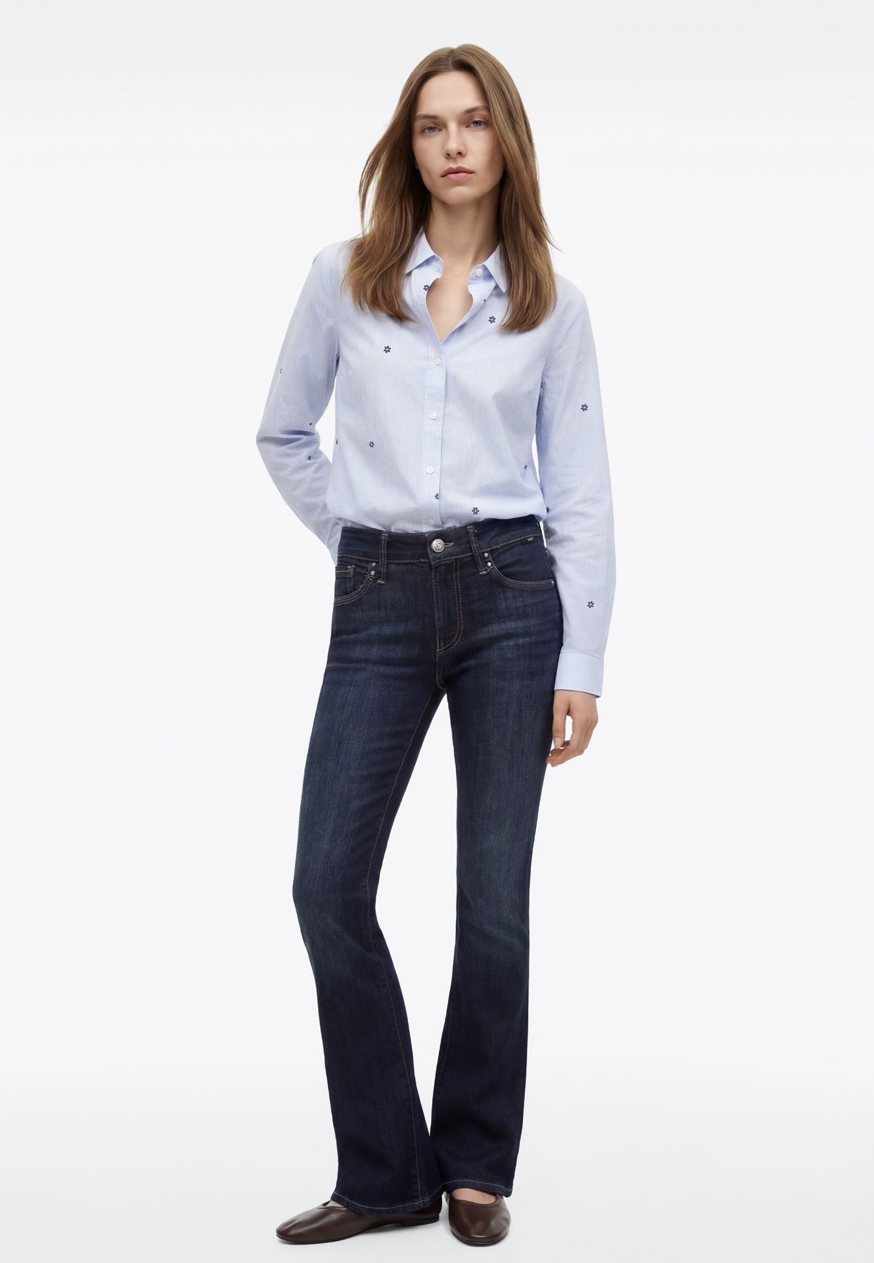 Mavi Langarmbluse "LONG SLEEVE WOVEN SHIRT" Bluse Langarm günstig online kaufen