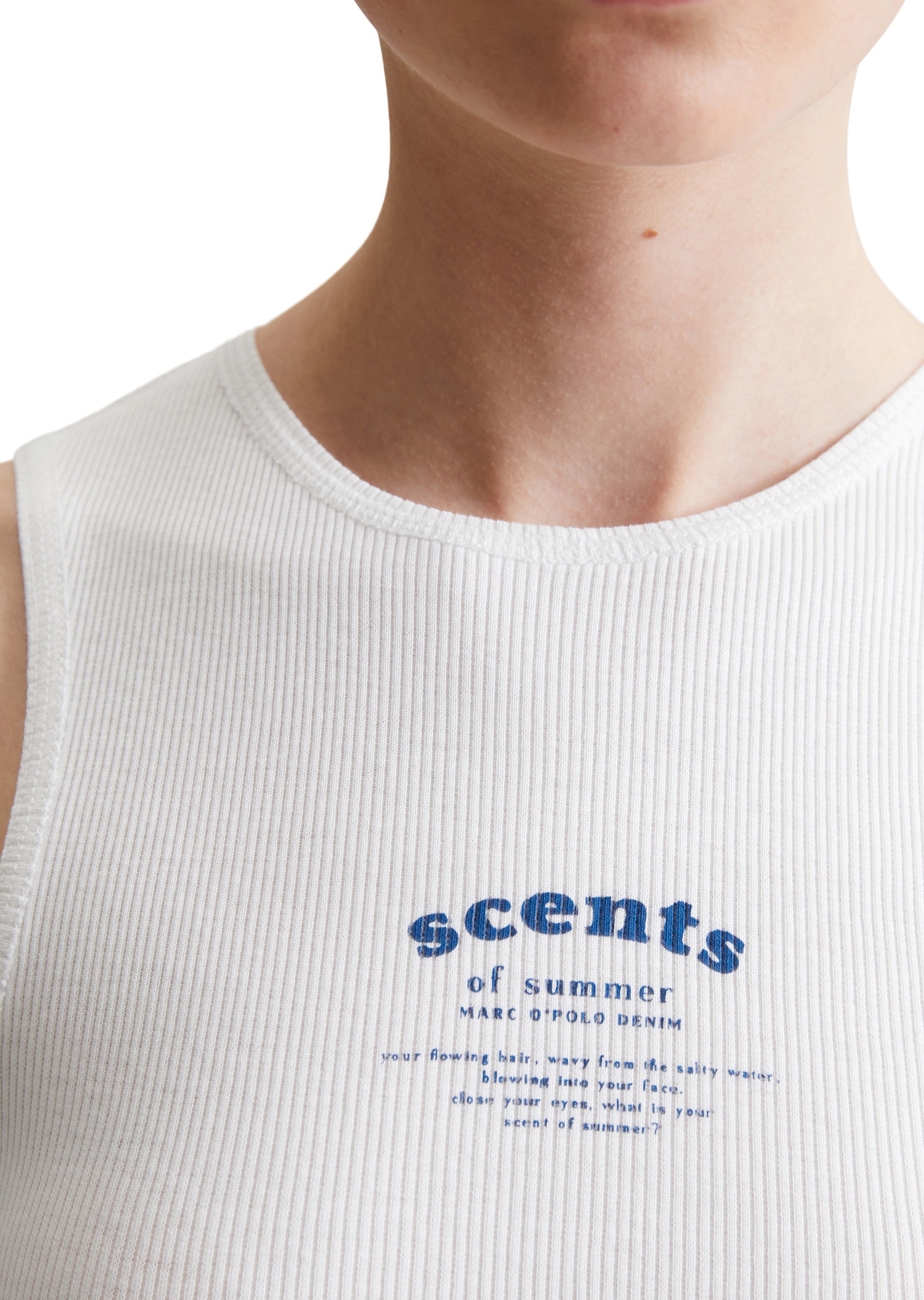 Marc O'Polo DENIM T-Shirt »aus Bio-Baumwolle-Modal-Stretch-Jersey«