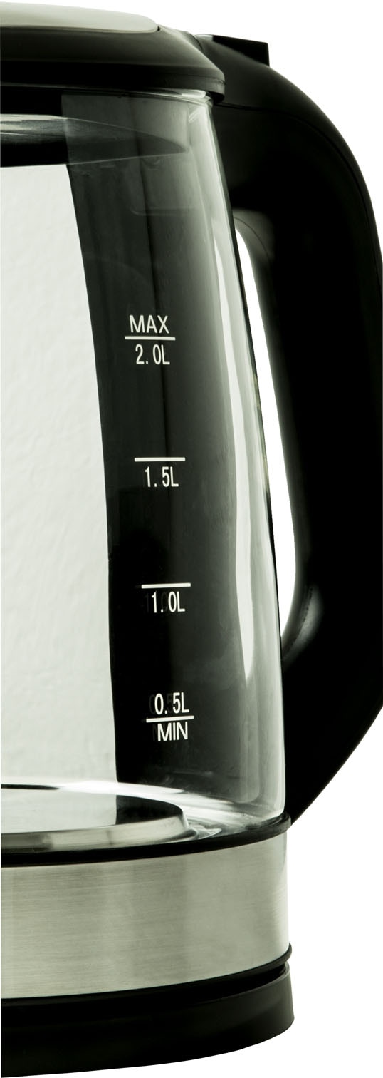 exquisit Wasserkocher »WK 3501 swg«, 2 l, 2200 W