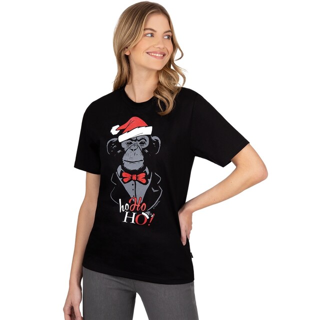 Trigema T-Shirt »TRIGEMA T-Shirt mit weihnachtlichem Motiv« für kaufen |  BAUR
