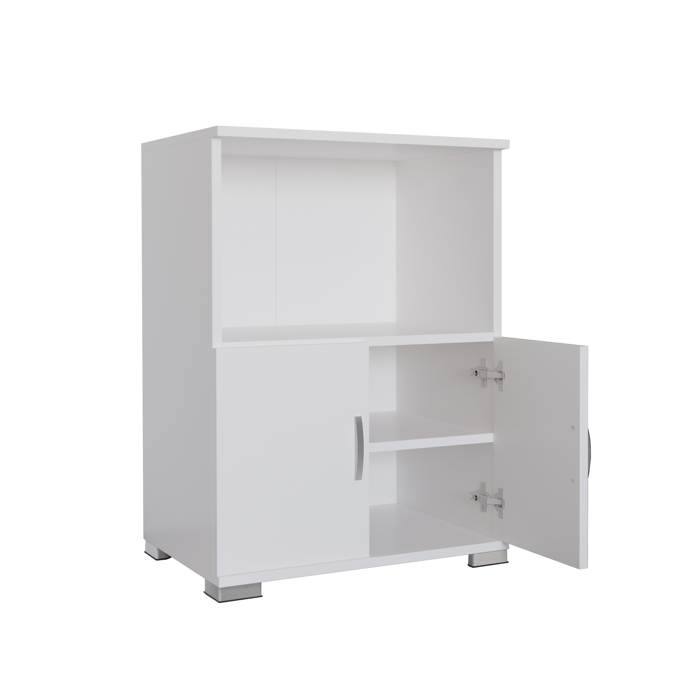 VCM Unterschrank »Miwelo«, Küchenschrank | Maße ca. H. 85 x B. 60 x T. 45 cm | Mikrowellenschrank mit zwei Fächern 