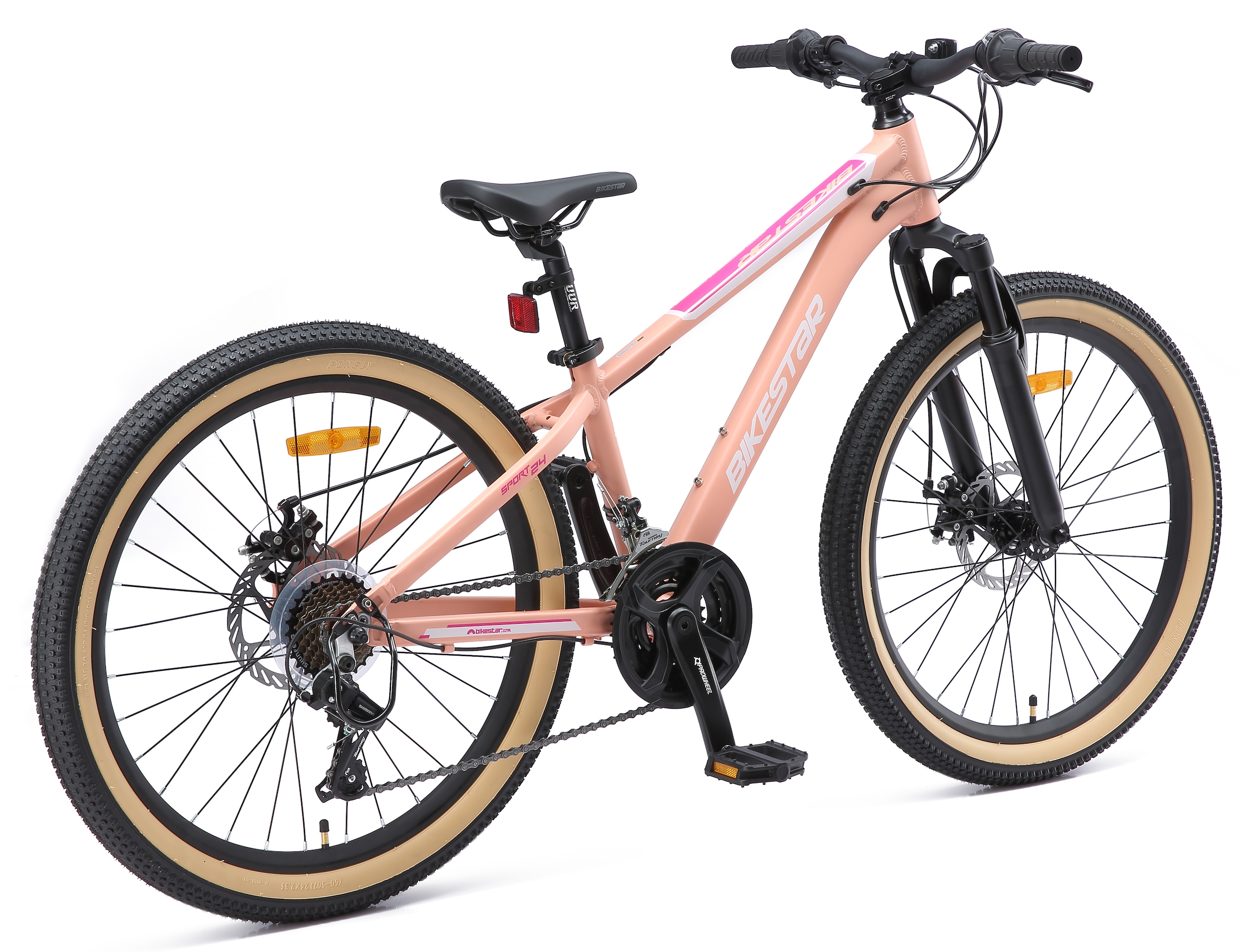 Bikestar Jugendfahrrad 21 Gang Shimano RD-TY21 Schaltwerk Kettenschaltung