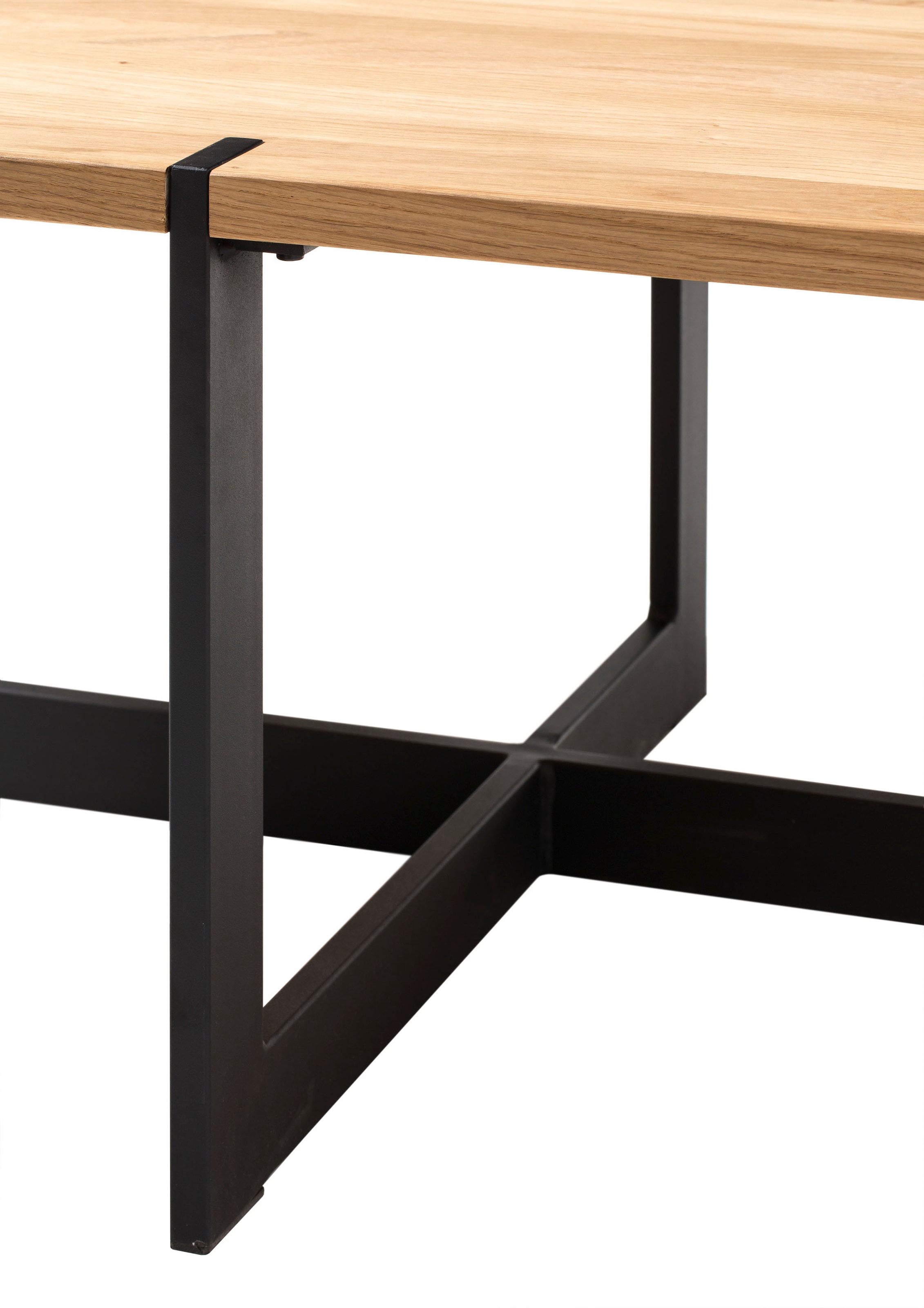 Stolkom Couchtisch »Tiago«, Massivholz Eiche, Tisch FSC Zertifiziert