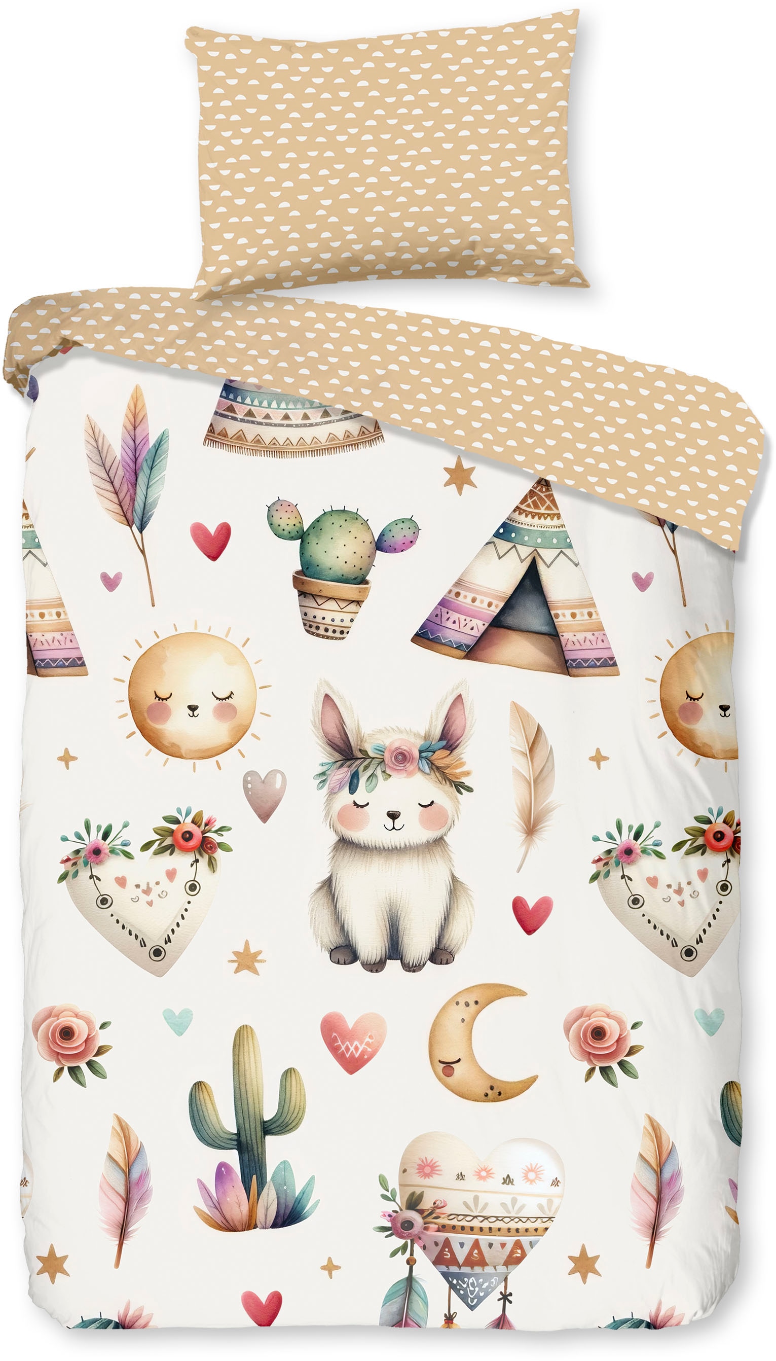 good morning Babybettwäsche "Luz" 2 Stk. tlg. Baumwolle, Renforcé, 2 Teilig günstig online kaufen