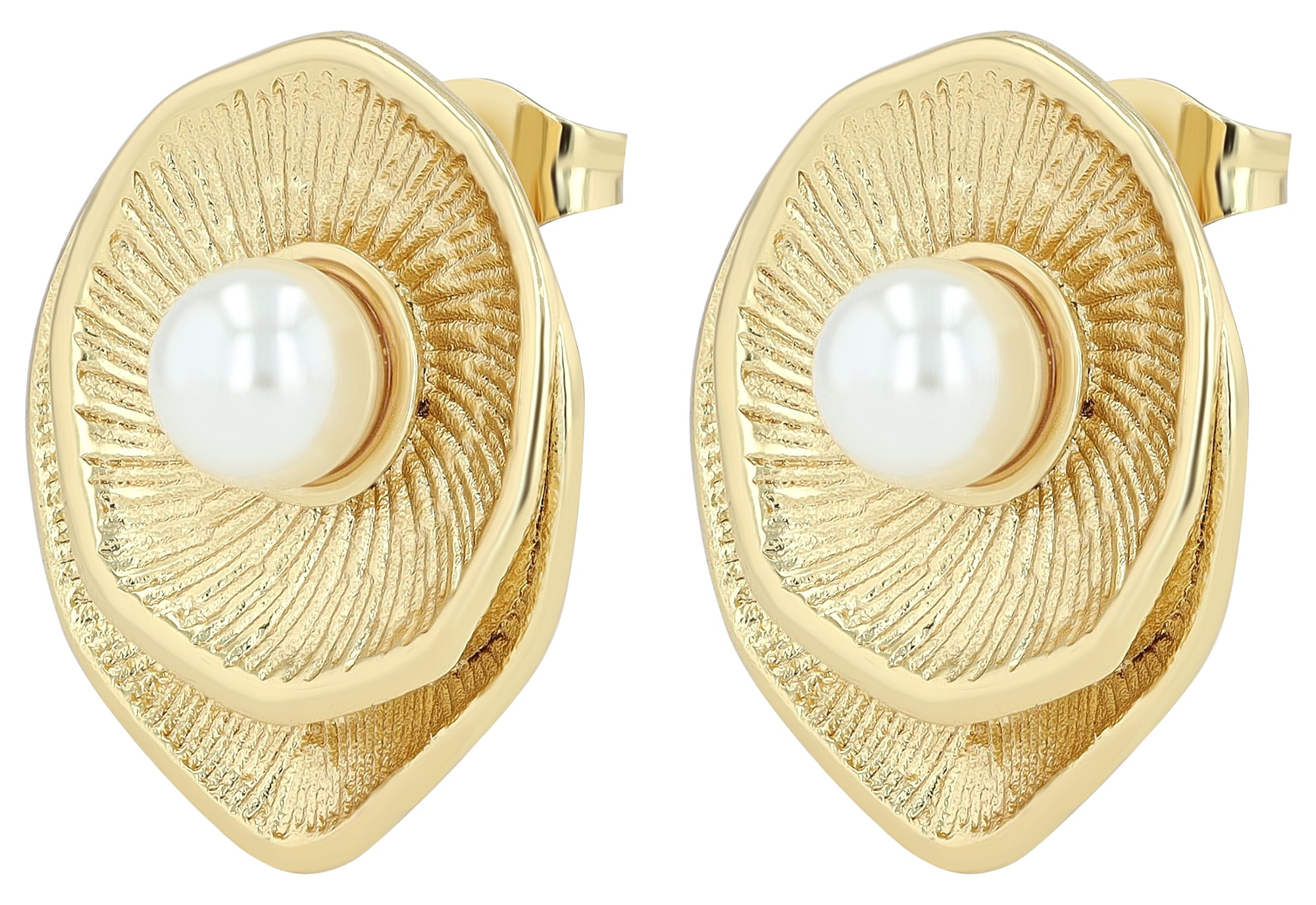 Adelia´s Paar Ohrhänger »Damen Ohrringe – Ohrstecker aus Edelstahl mit Perle« Zum Verschenken an Menschen, die Ihnen am Herzen liegen