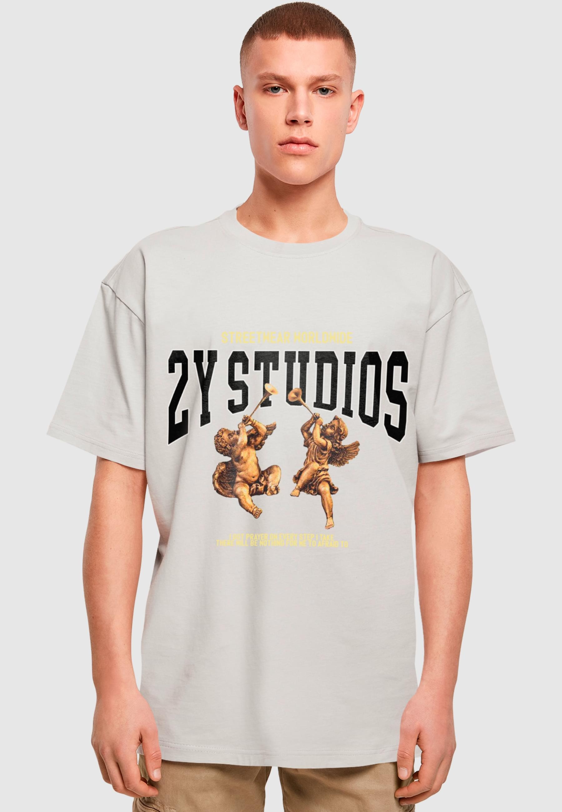 2Y Studios T-Shirt »2Y Studios Herren ANGELS TEE«, (1 tlg.)