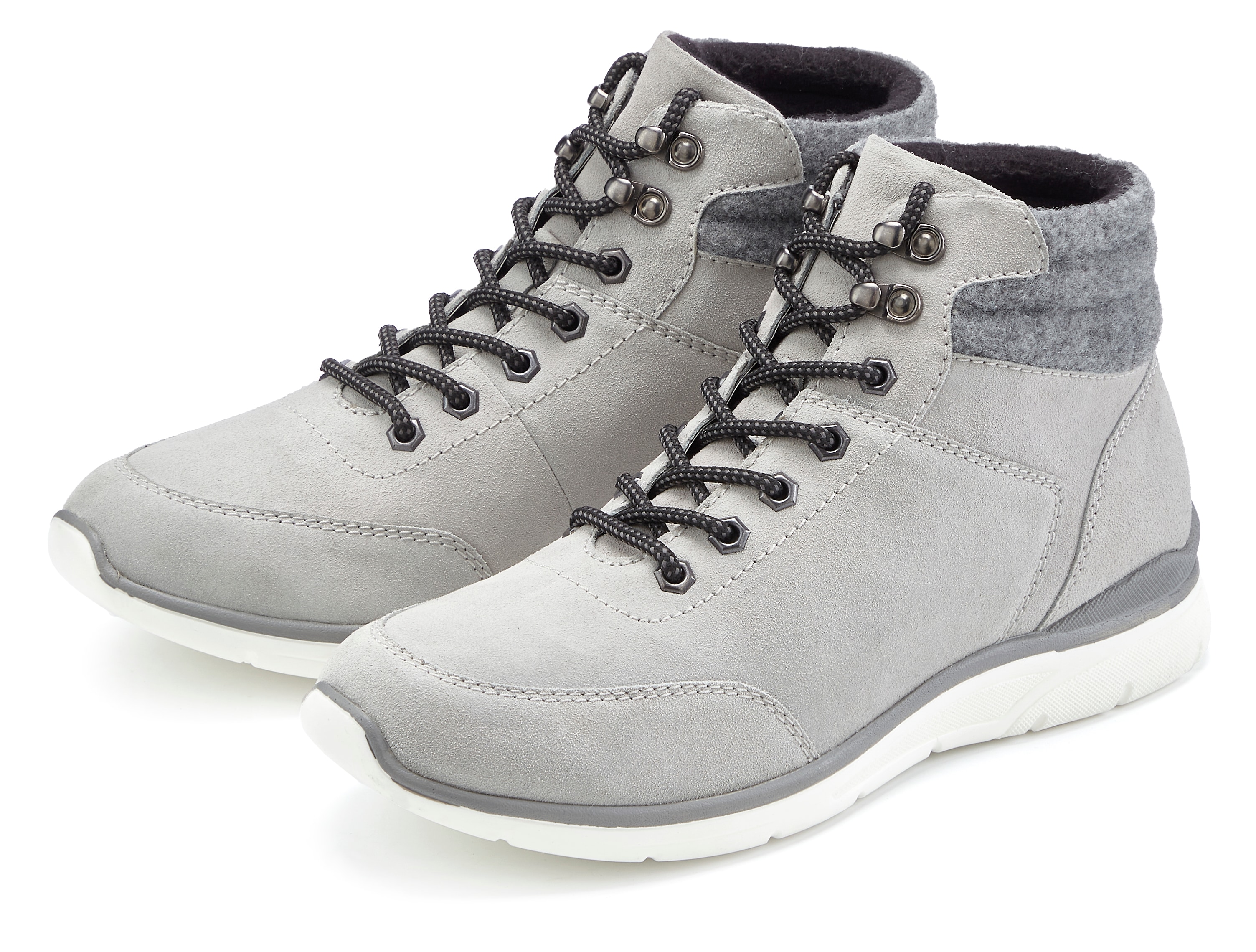 H.I.S Stiefelette "Schnürboots, Schnürstiefelette, Sneaker, Freizeitschuh" NEU aus hochwertigem Leder
