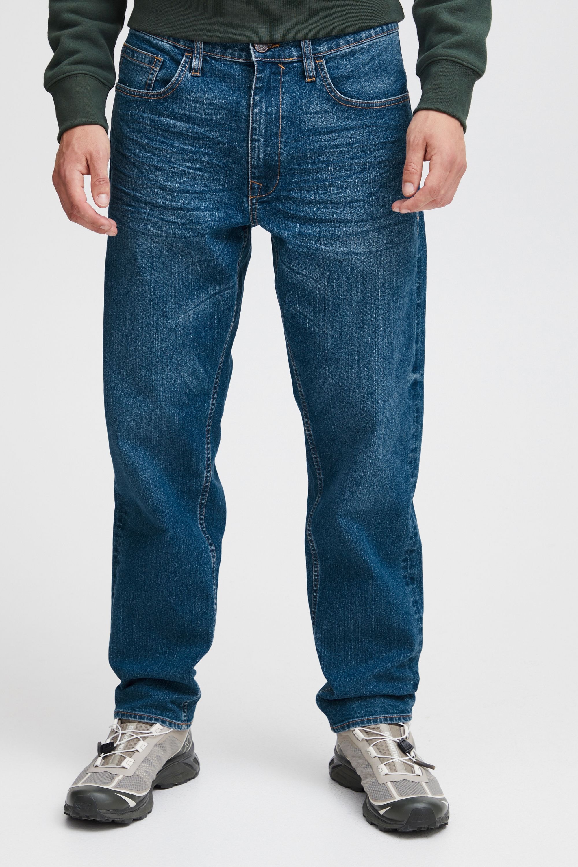 Blend 5-Pocket-Jeans "BHGorm" Jeanshose mit weitem Schnitt und enger werden günstig online kaufen