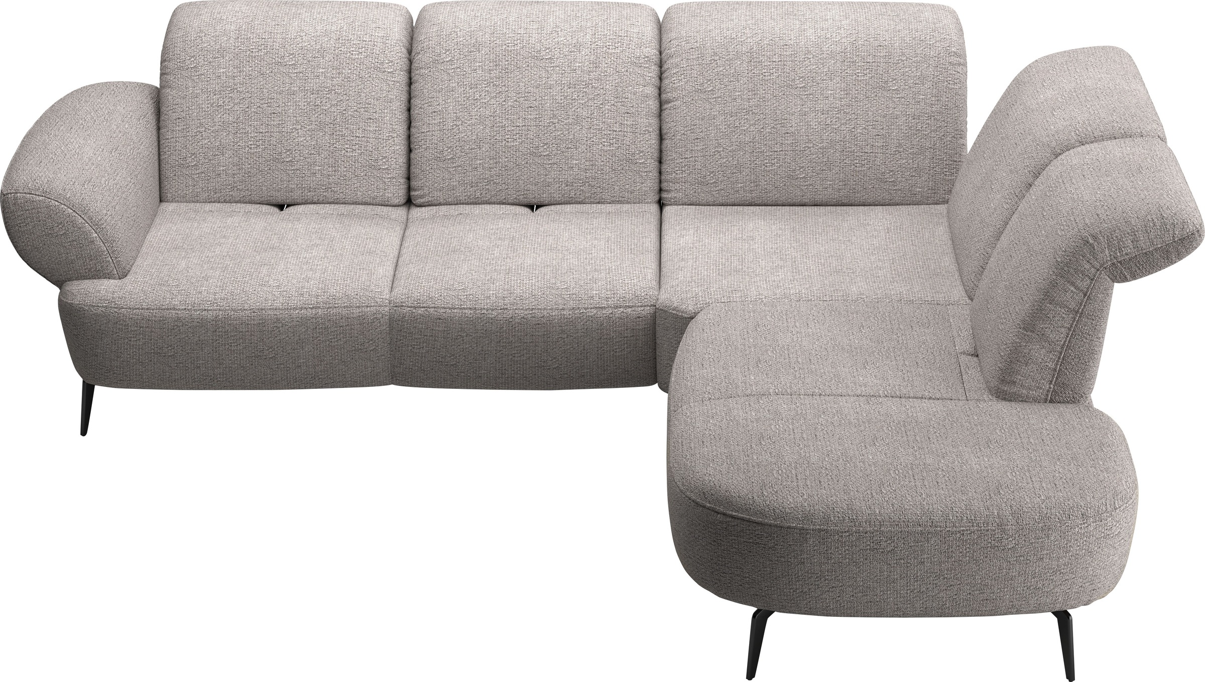 sit&more Ecksofa "Dance, L-Form, inkl. Sitztiefenverstellung", inkl. Click& günstig online kaufen