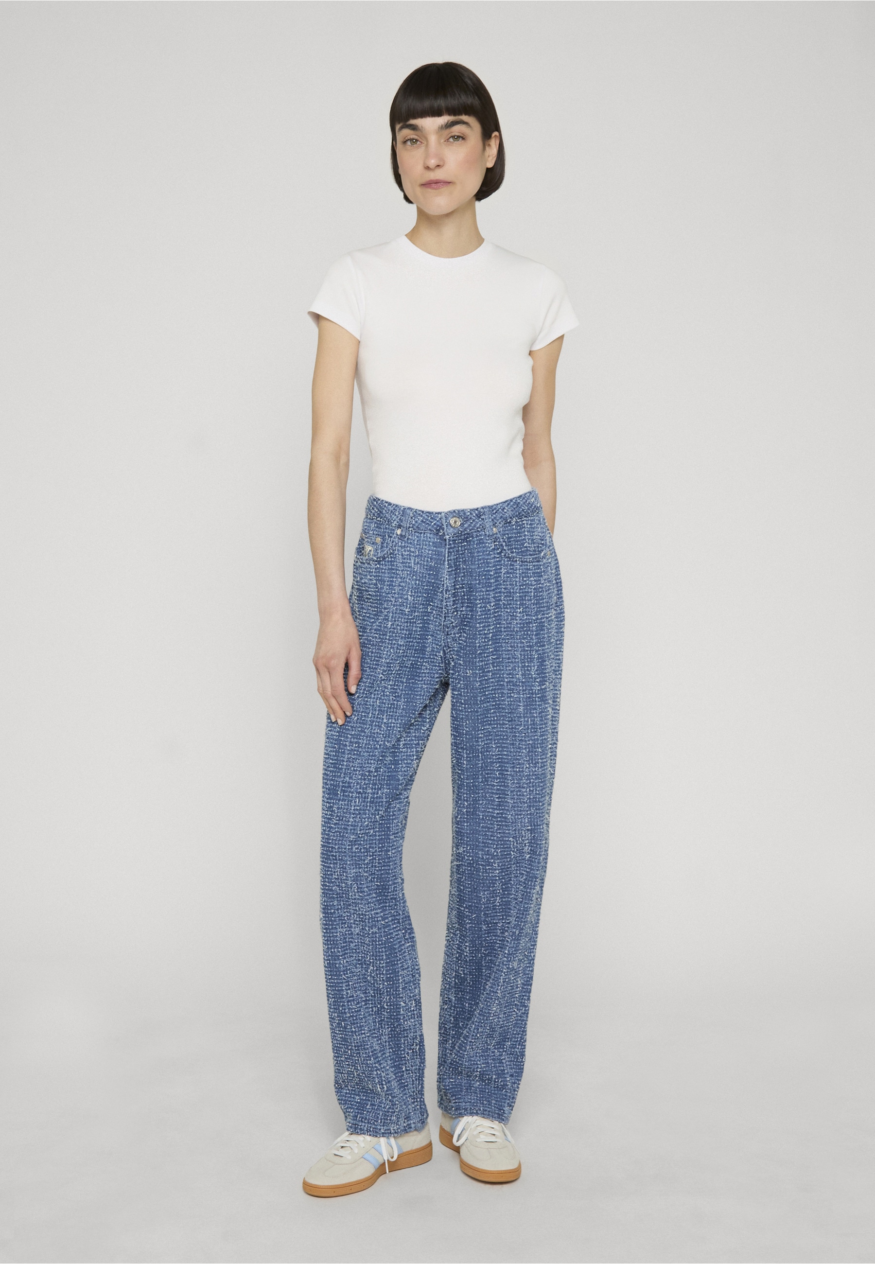 Karl Kani Straight-Jeans »Karl Kani Signature Distressed Jeans«