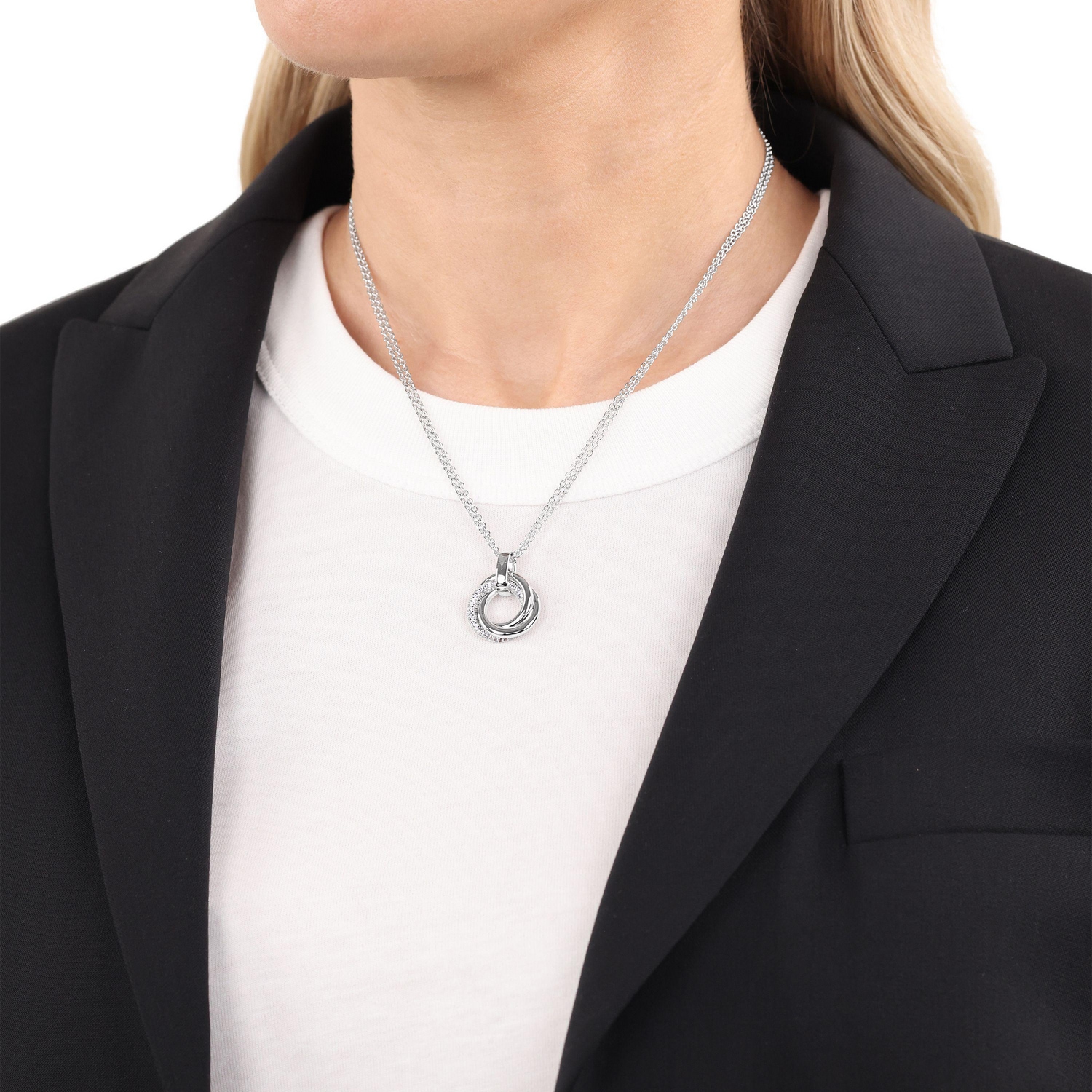 JOOP! Kette mit Anhänger »Schmuck, Geschenk« mit Zirkonia (synth.)