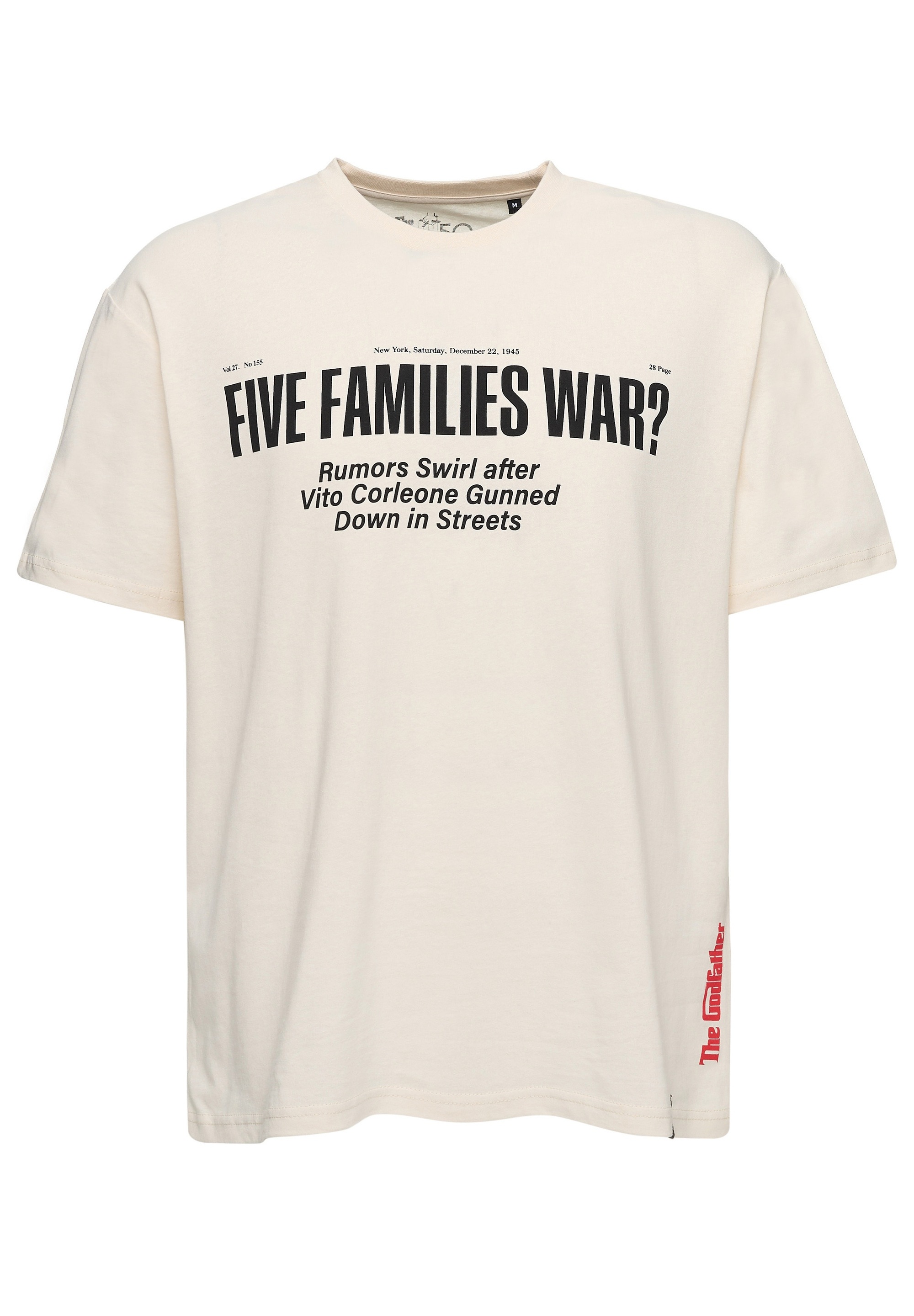 Recovered T-Shirt »The Godfather New York 1945 Relaxed«, (1 tlg.), mit angesagten Prints