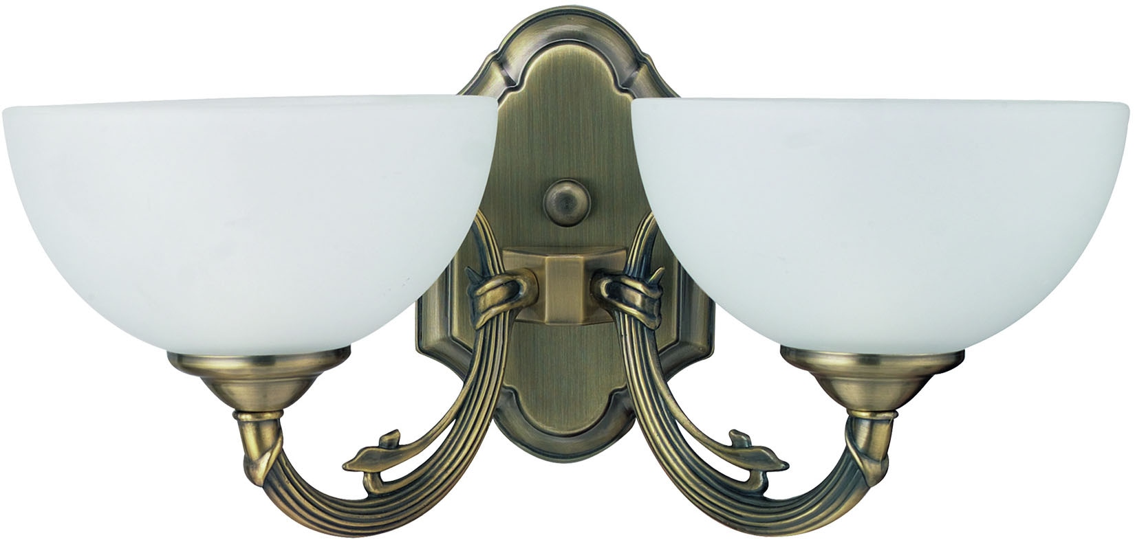 EGLO Wandleuchte »SAVOY Wandlampe - Metallguss - E14 - 2X40W - IP20« E14 1 Stk. Wandstrahler, Wandspot, Wohnzimmer, Flur, Schlafzimmer, L41xH16xAL21cm
