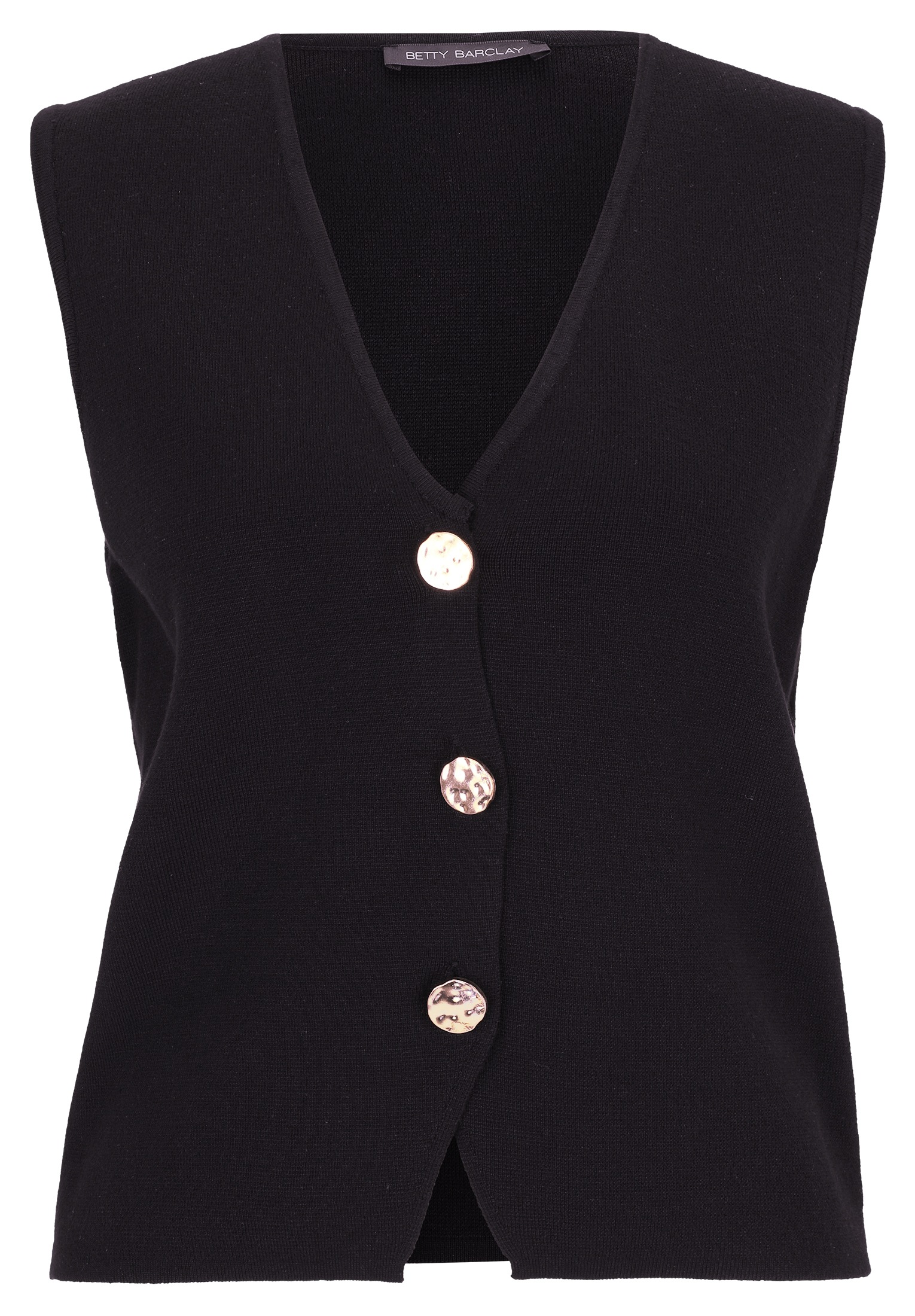 Betty Barclay Strickjacke »Betty Barclay Strickweste mit Knöpfen«, Material