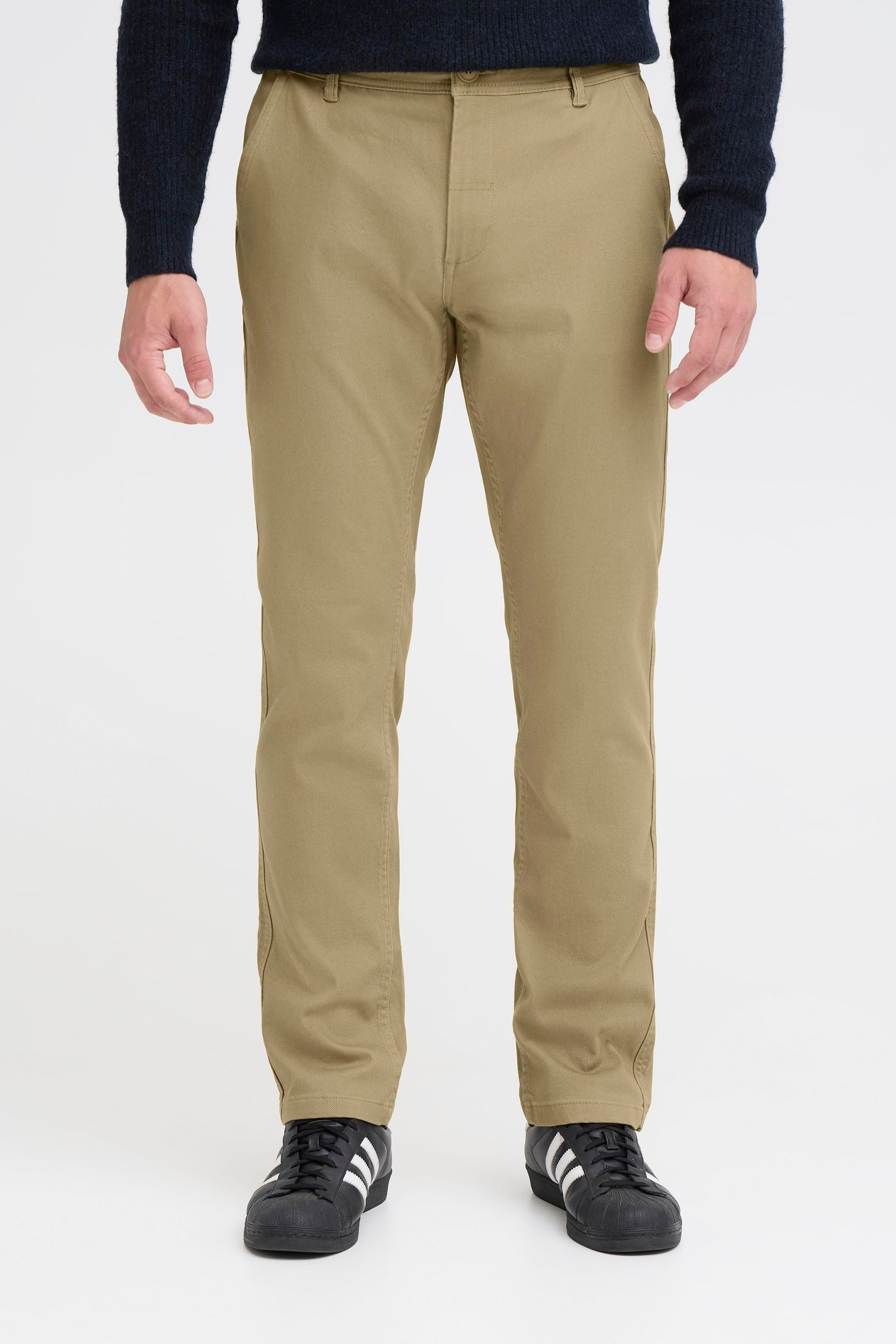 Blend Chinohose "BHStino" Strukturierte Stoffhose mit Gürtelschlaufen - Reg günstig online kaufen