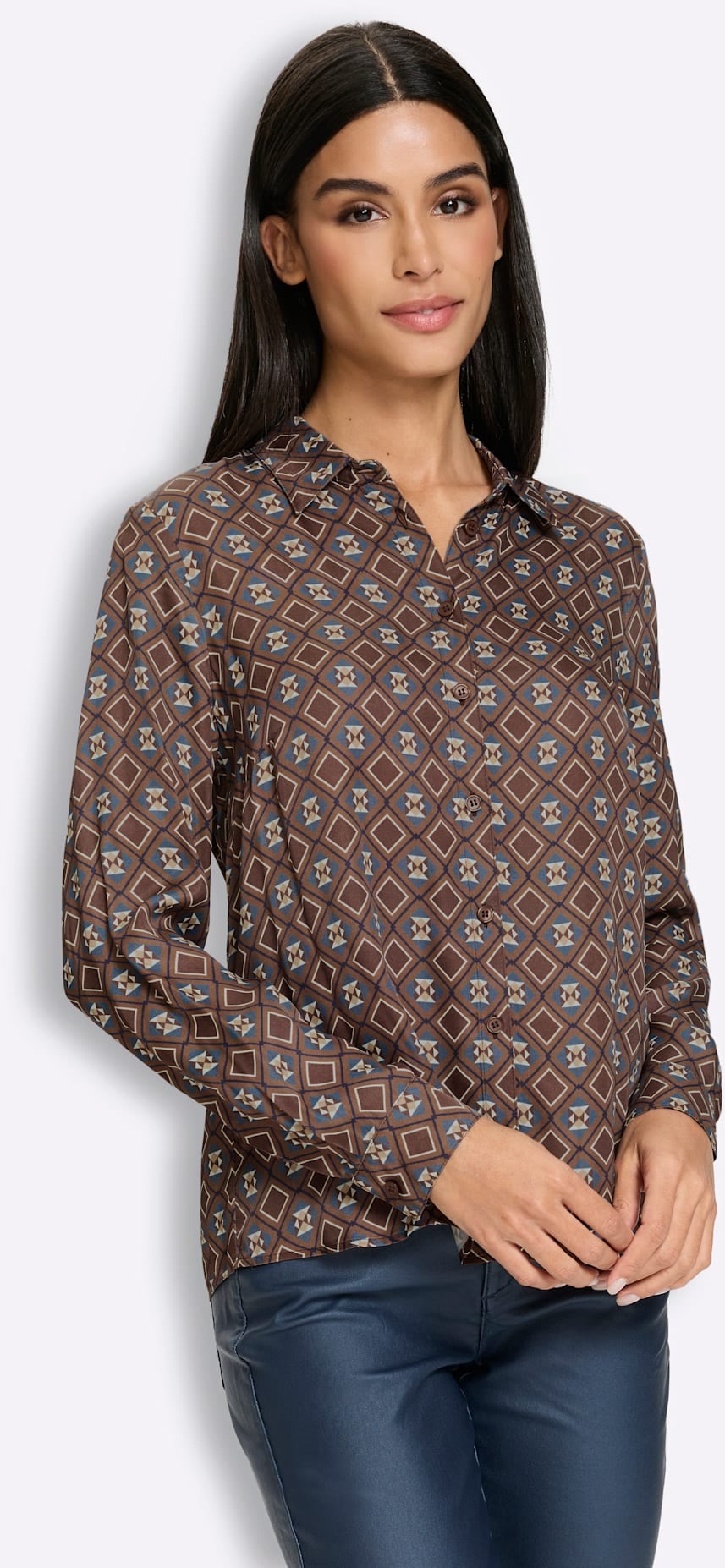 heine Druckbluse