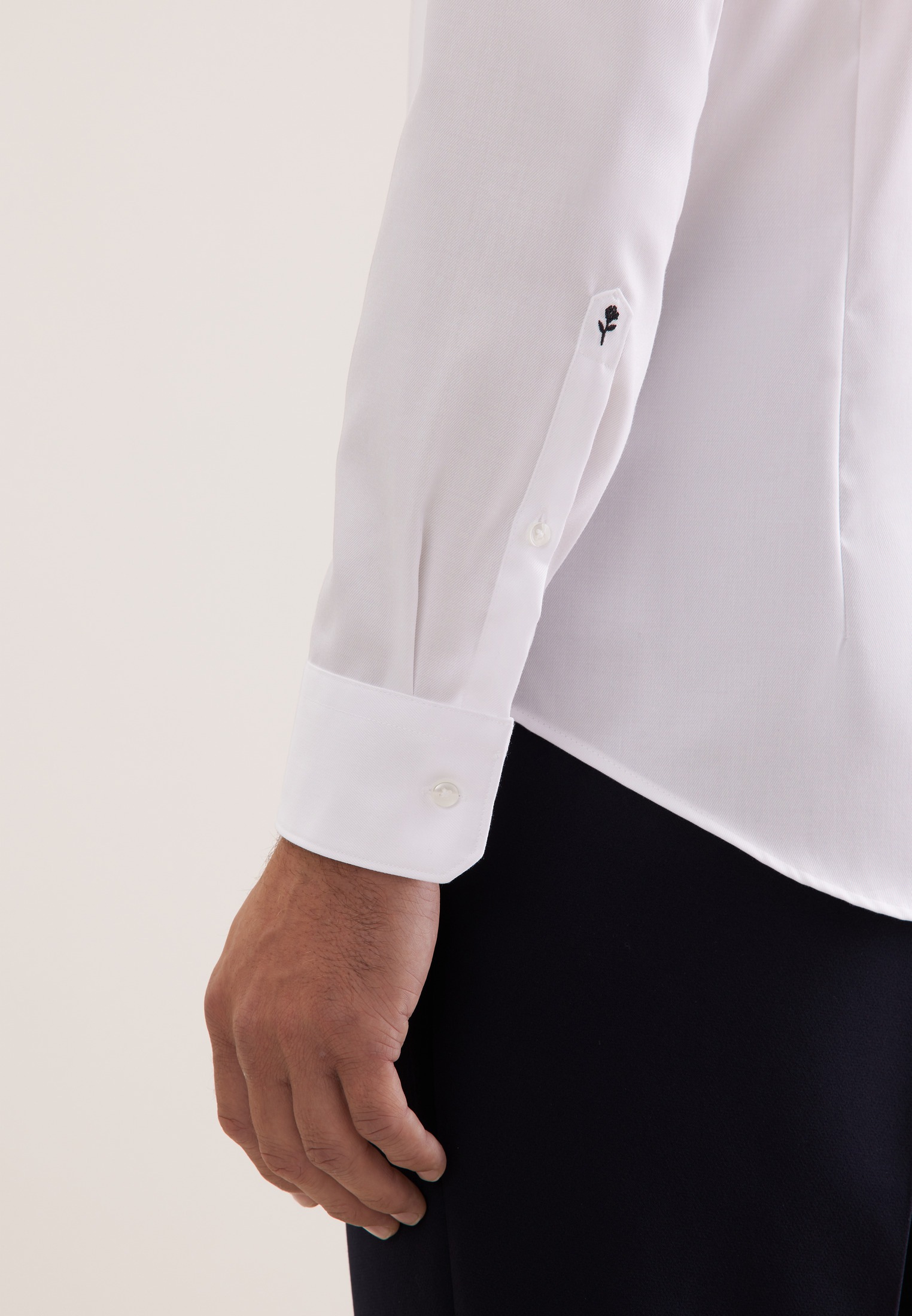 seidensticker Businesshemd »Schwarze Rose« X-Slim 1/1 Extra lang Kentkragen Uni