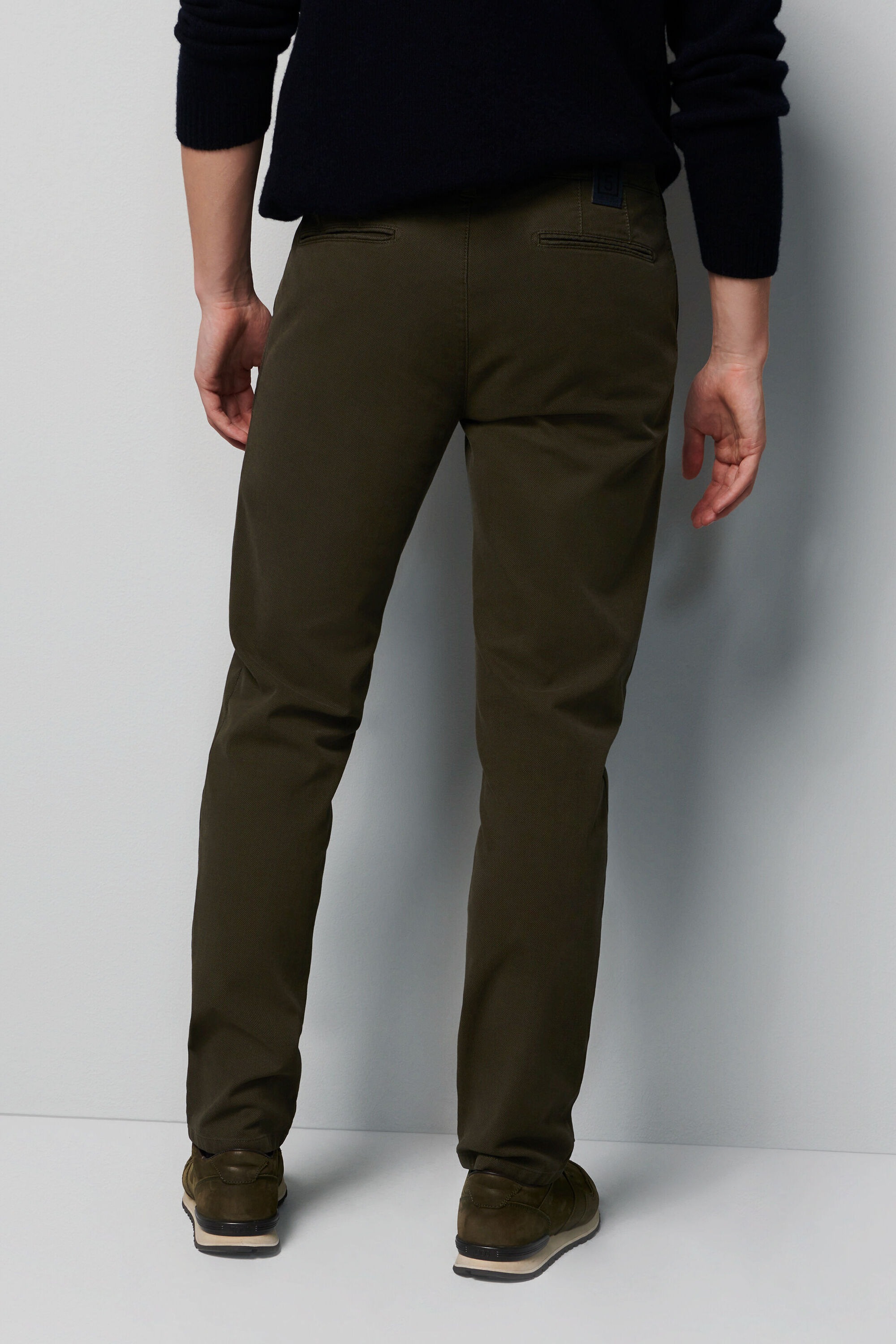 MEYER Chinos »M5 Chino«, im unifarbenem Design
