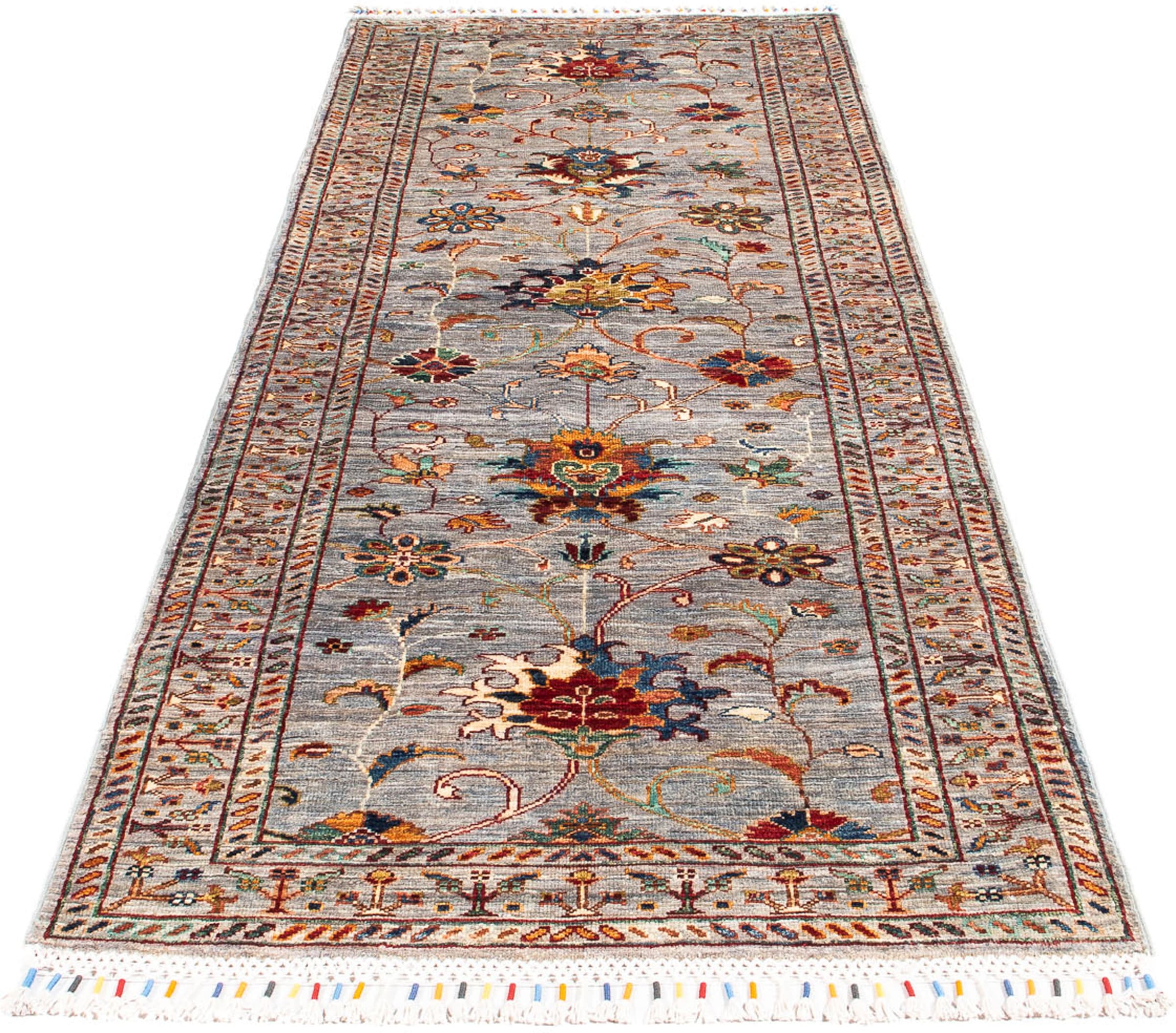 morgenland Orientteppich "Ziegler - Ariana - 240 x 89 cm - hellbraun", rechteckig, 6 mm Höhe, Wohnzimmer, Handgeknüpft, 