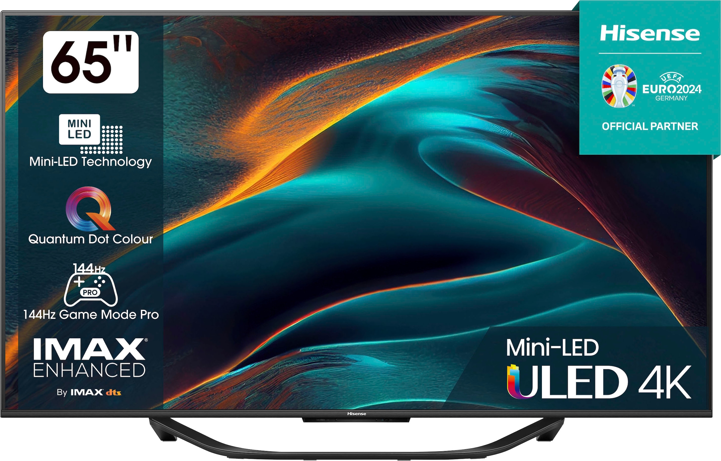 Zoll, »65U7KQ«, Mini-LED-Fernseher | cm/65 Ultra HD, 164 Smart-TV Hisense BAUR 4K
