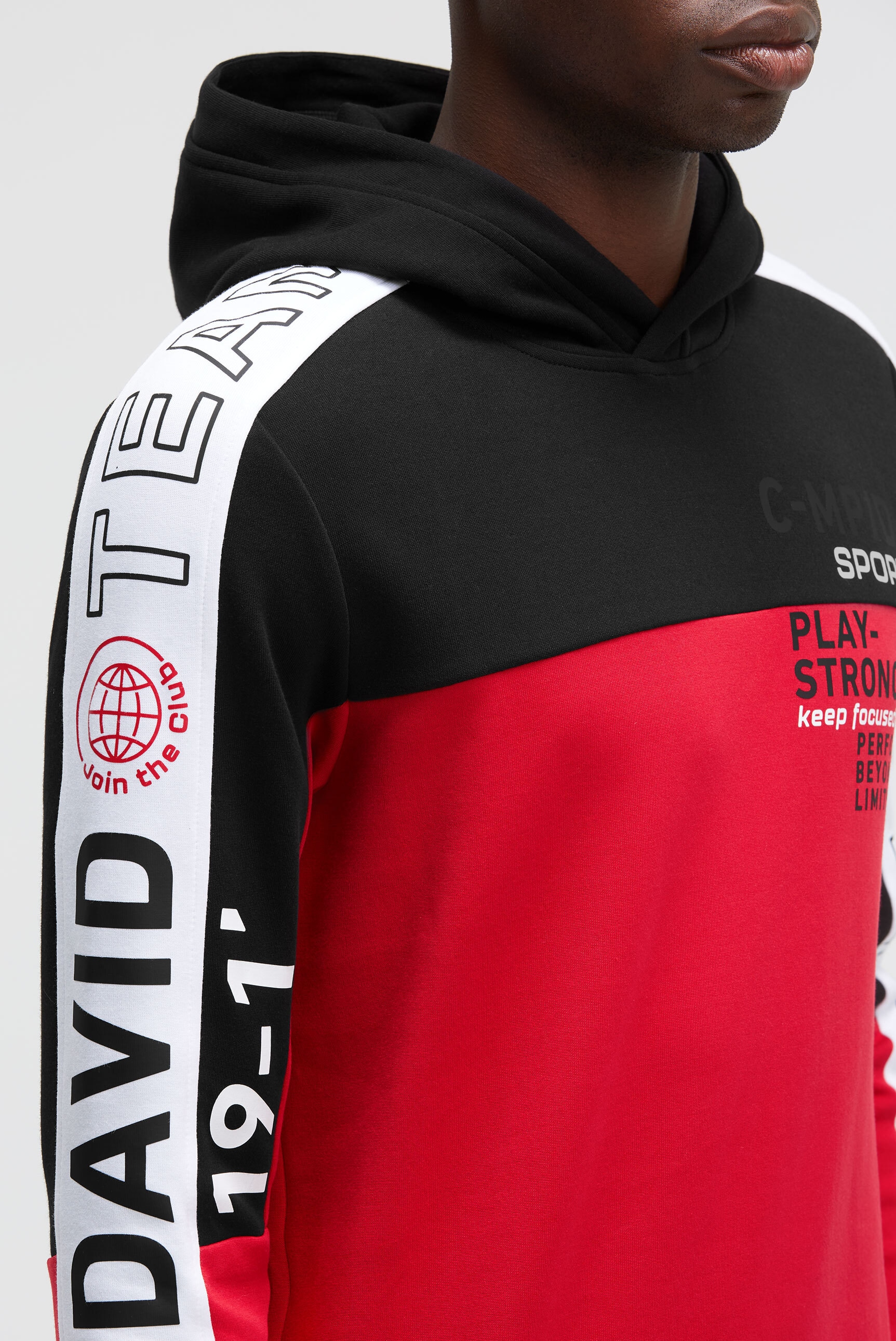 CAMP DAVID Kapuzensweatshirt, mit Baumwolle