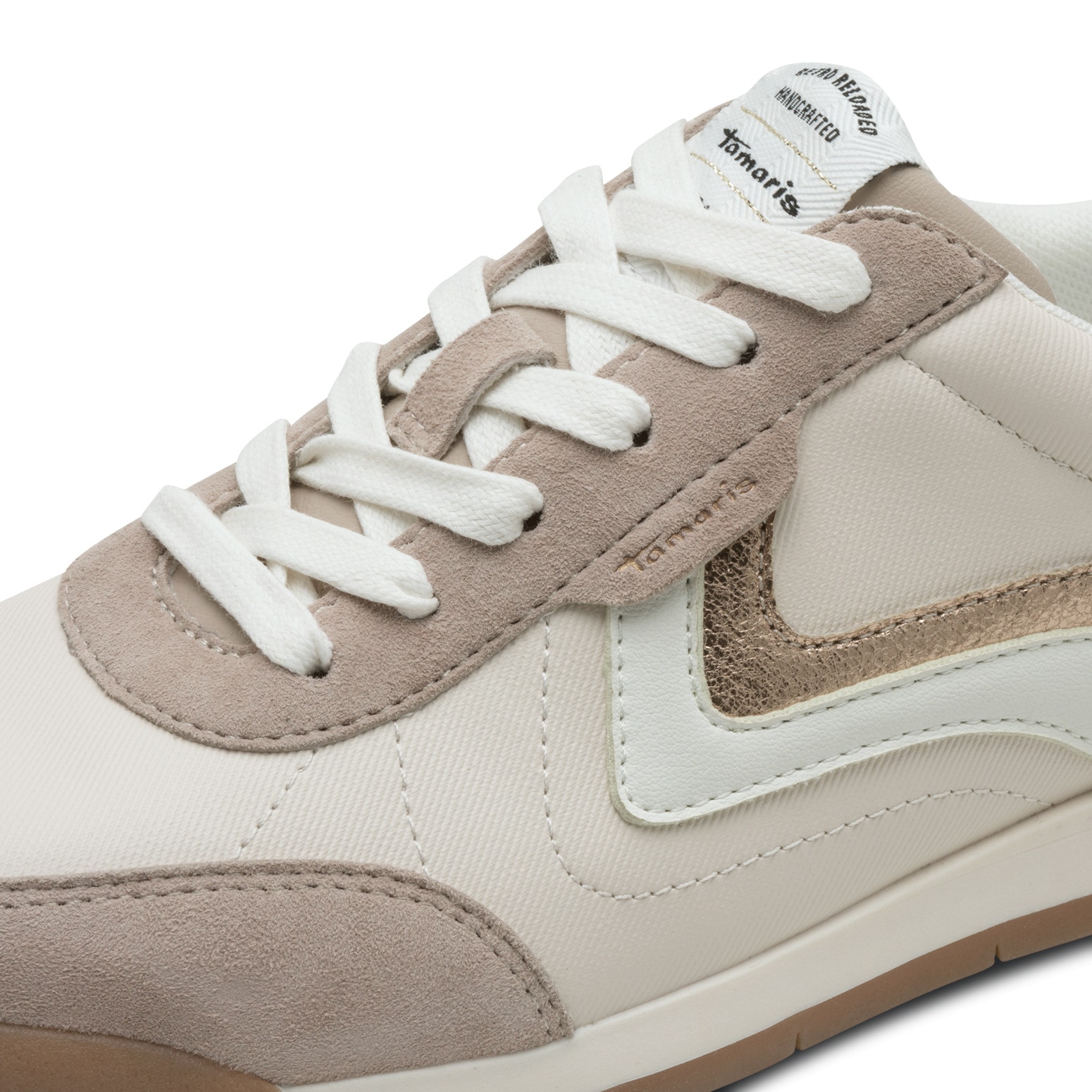 Tamaris Sneaker, Freizeitschuh, Halbschuh, Schnürschuh, weich gepolsterter Schaftrand