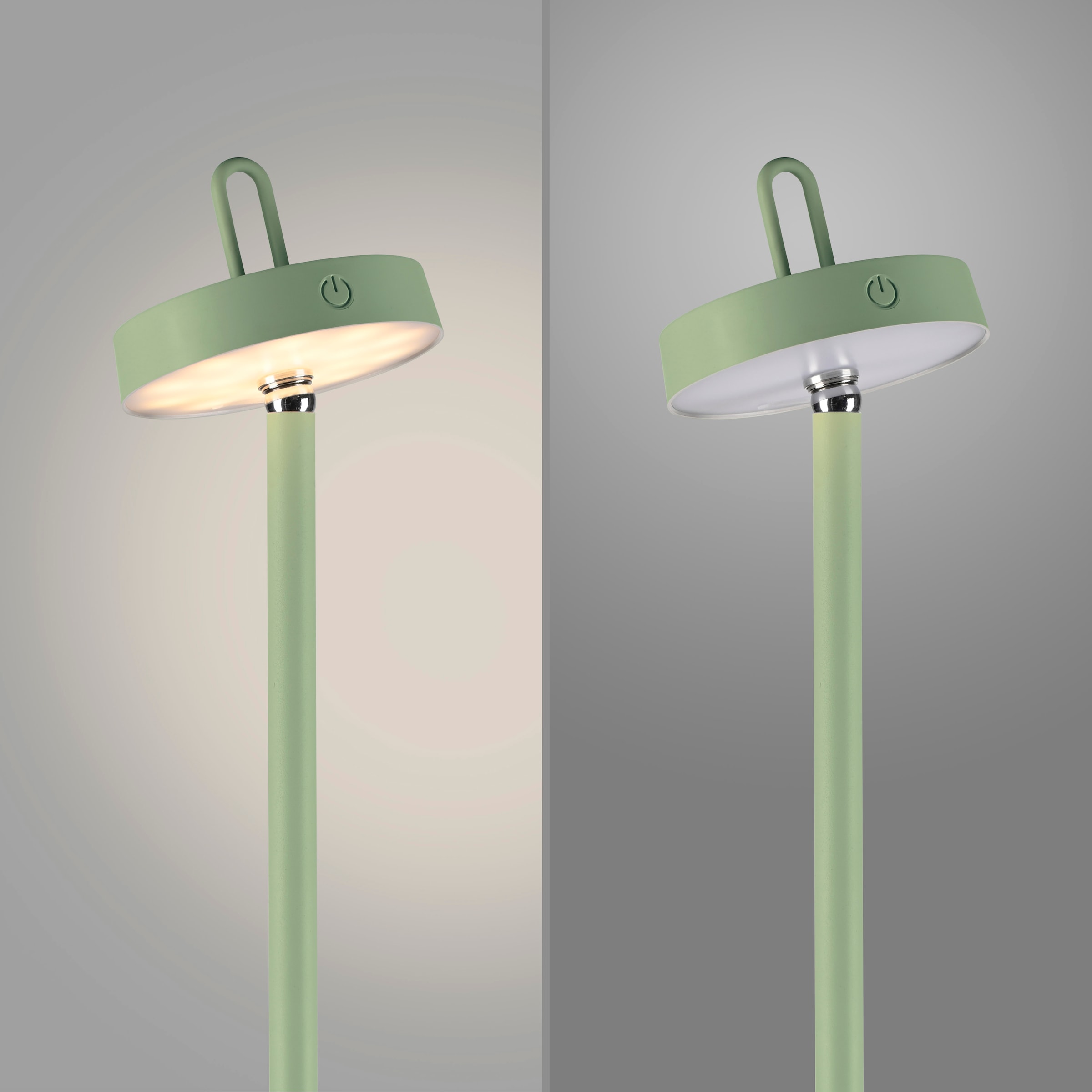 JUST LIGHT Stehlampe »AMAG«, 1 flammig, Leuchtmittel LED-Modul | LED fest integriert, Akkuleuchte