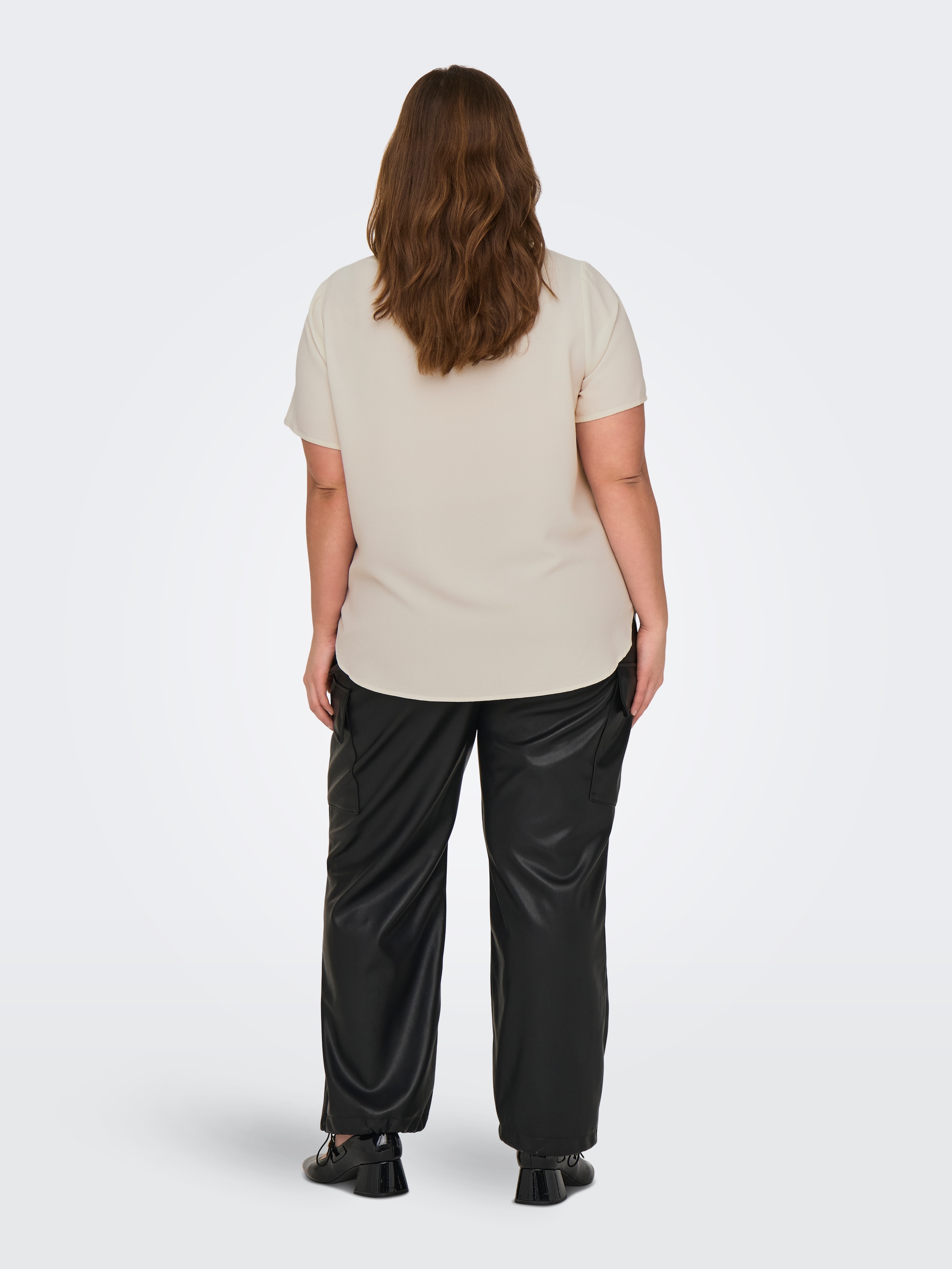 ONLY CARMAKOMA Shirtbluse »CARVICA SS TOP WVN NOOS«