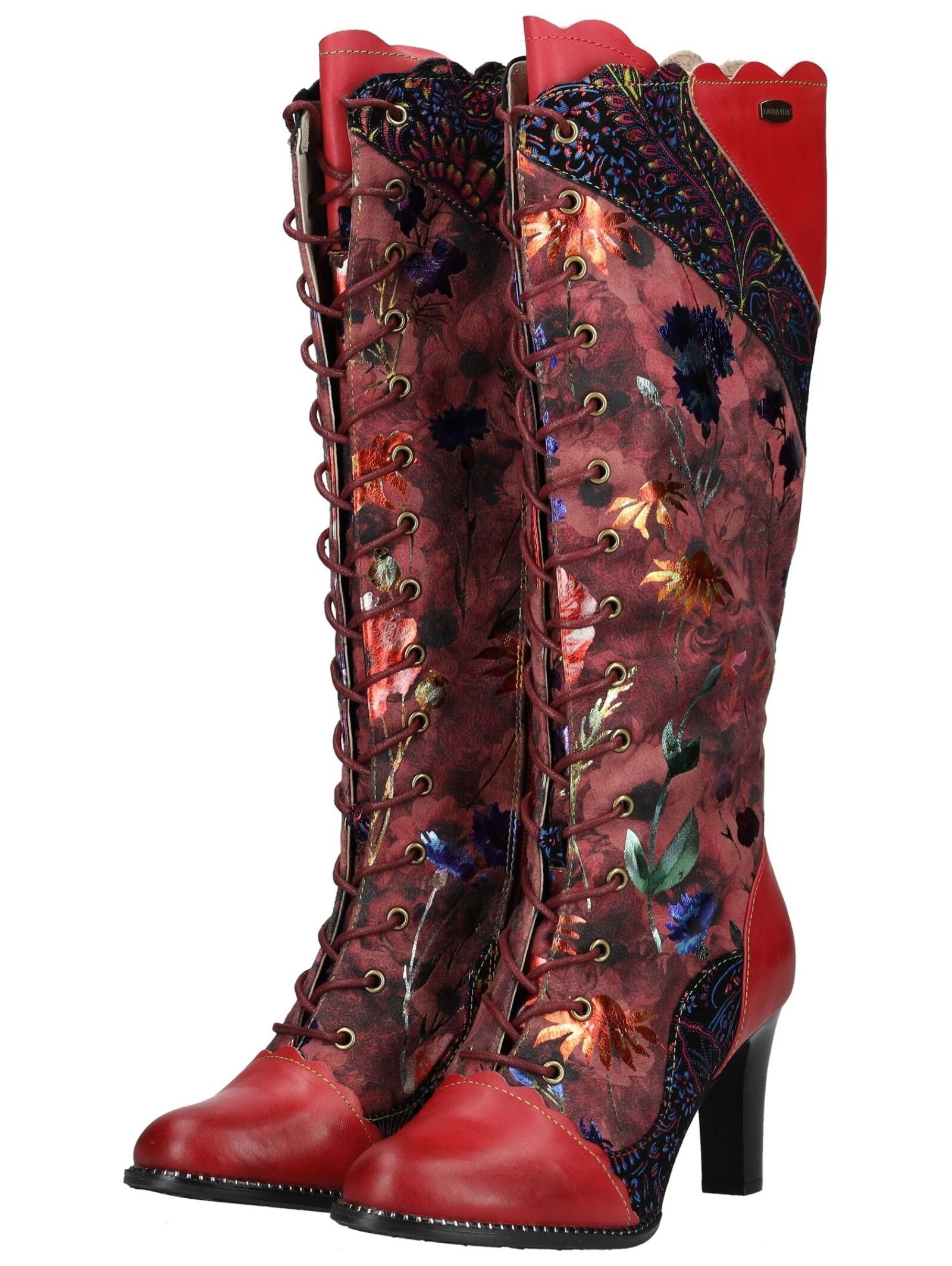 LAURA VITA Schnürstiefel »LAURA VITA Stiefel Leder/Textil«