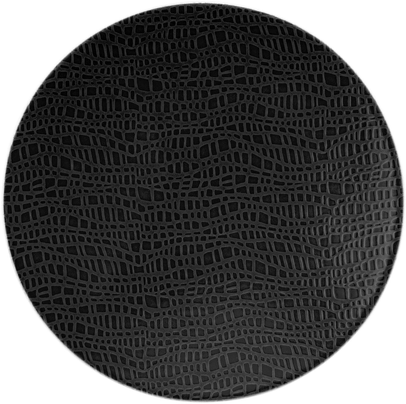 "Brotteller SELTMANN WEIDEN ""Life Fashion"", schwarz (glamorous schwarz, weiß), H:1,9cm Ø:16,5cm, Porzellan, Speiseteller, Teller rund 16,5 cm"
