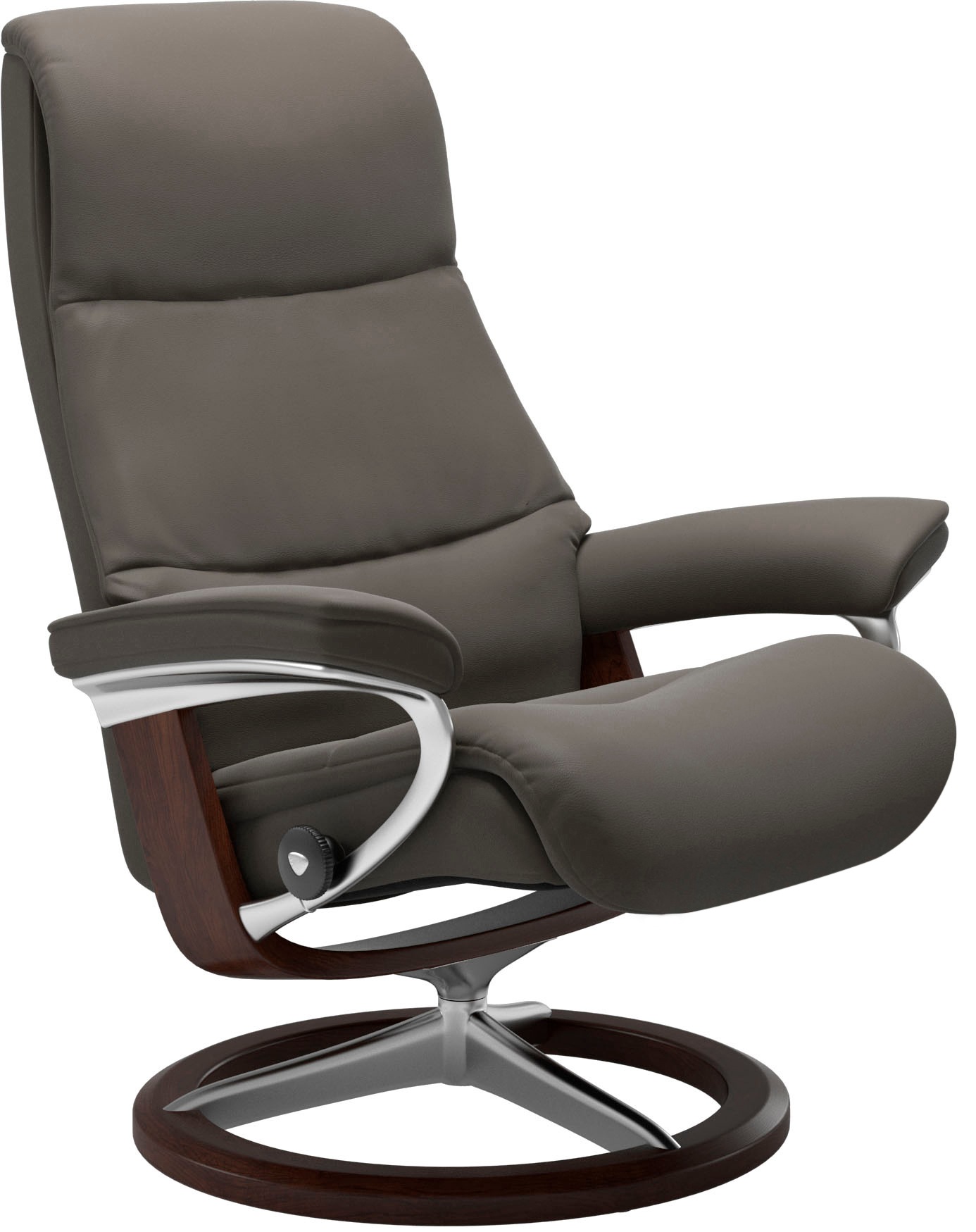 Stressless Relaxsessel "View" mit Signature Base, Größe M,Gestell Braun günstig online kaufen
