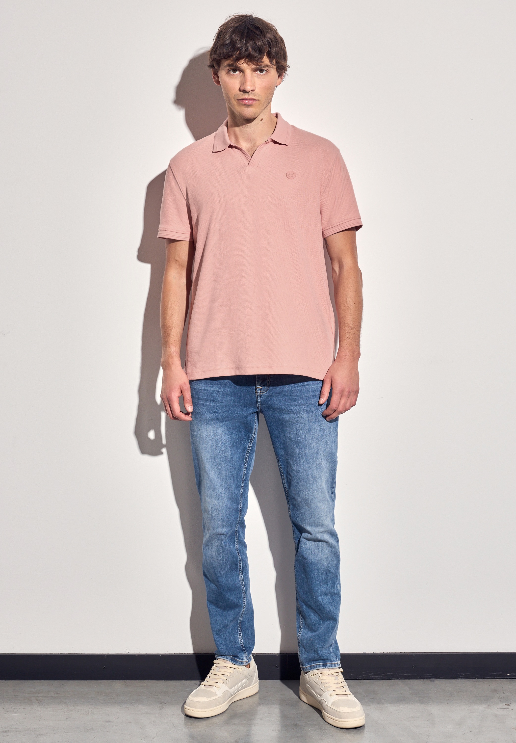STREET ONE MEN Poloshirt, im soften Baumwoll-Mix