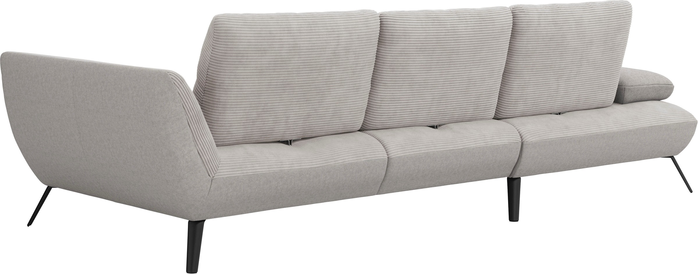 Places of Style Ecksofa »Mikado L-Form«, inkl. Sitztiefenverstellung und Armteilverstellung
