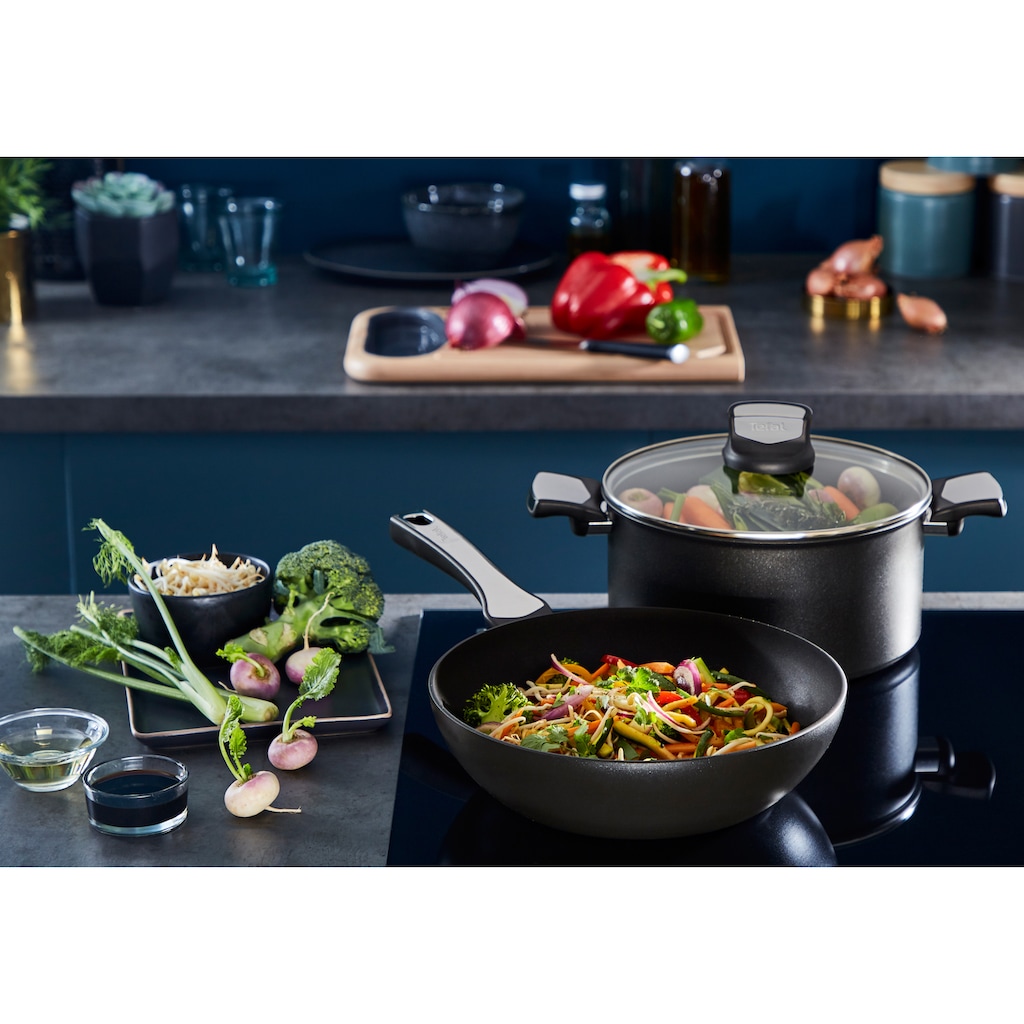 Tefal Wok »Unlimited On«, Aluminium, (1 tlg.)