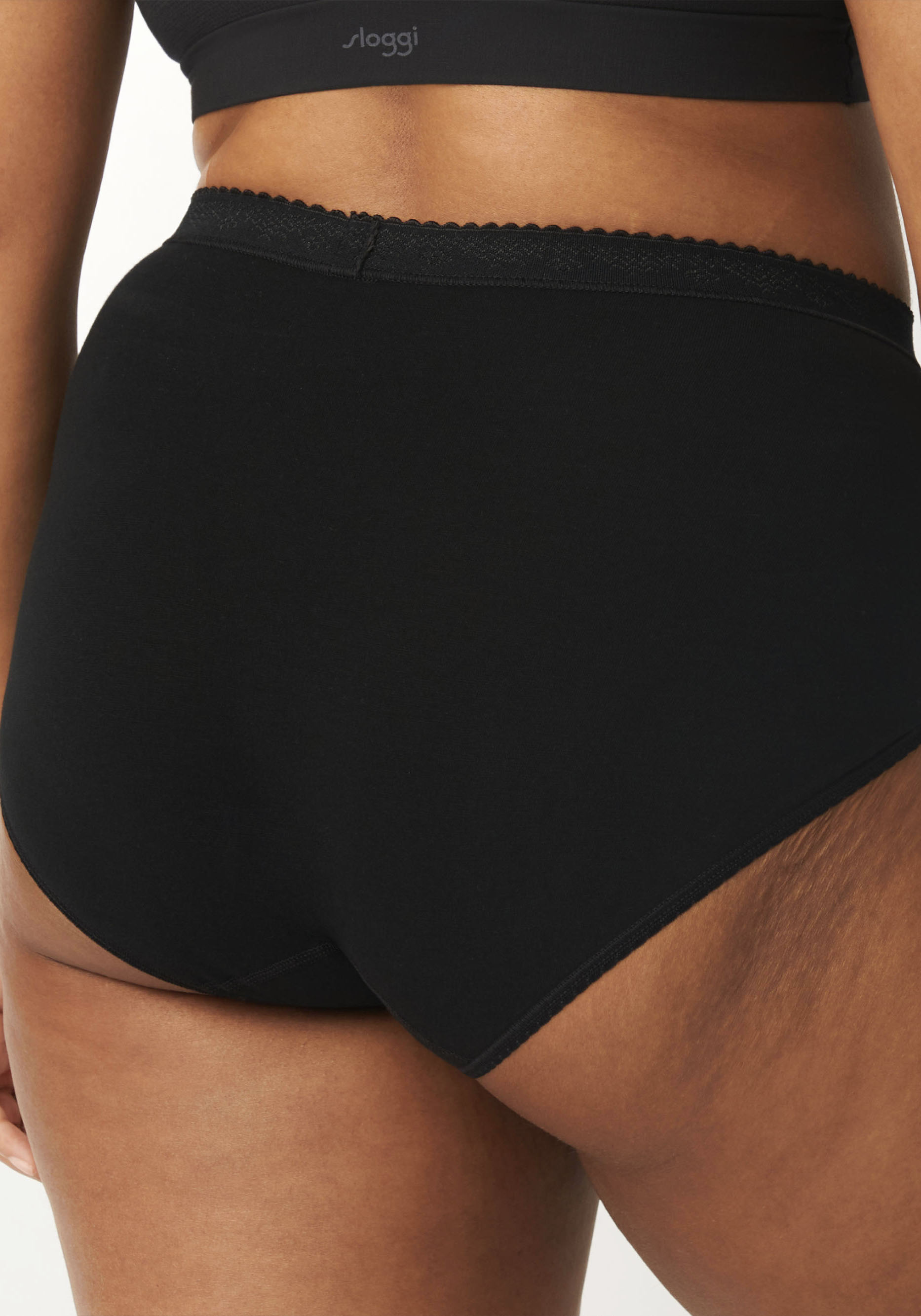 Thumbnail - sloggi Shapingslip "Control", (2er Pack), doppellagige Bauchpartie, formend, Baumwollmix, elastisch