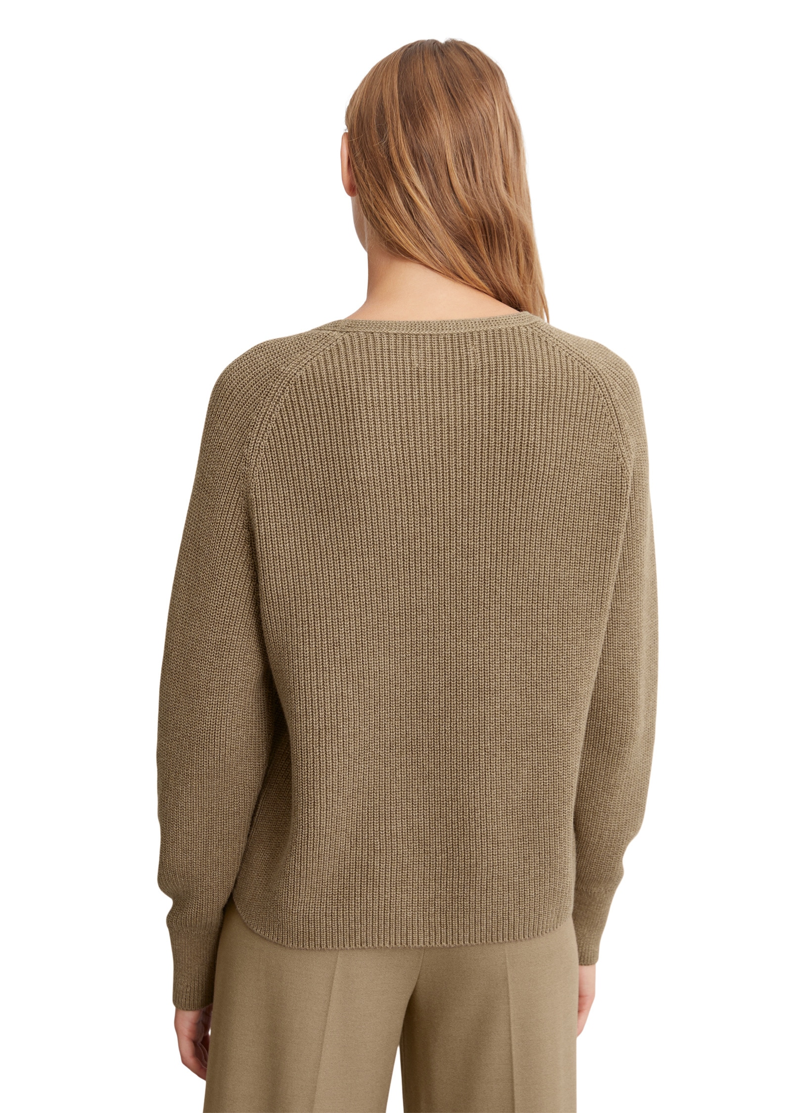 Marc OPolo Strickpullover "aus Heavy-Weight-Organic-Cotton" günstig online kaufen