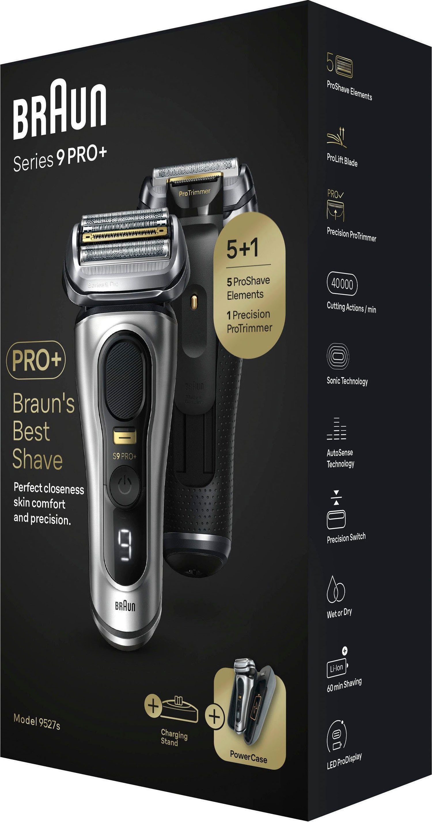 Braun Elektrorasierer »Series 9 9527s«, kaufen Pro+ günstig Precision | ProTrimmer