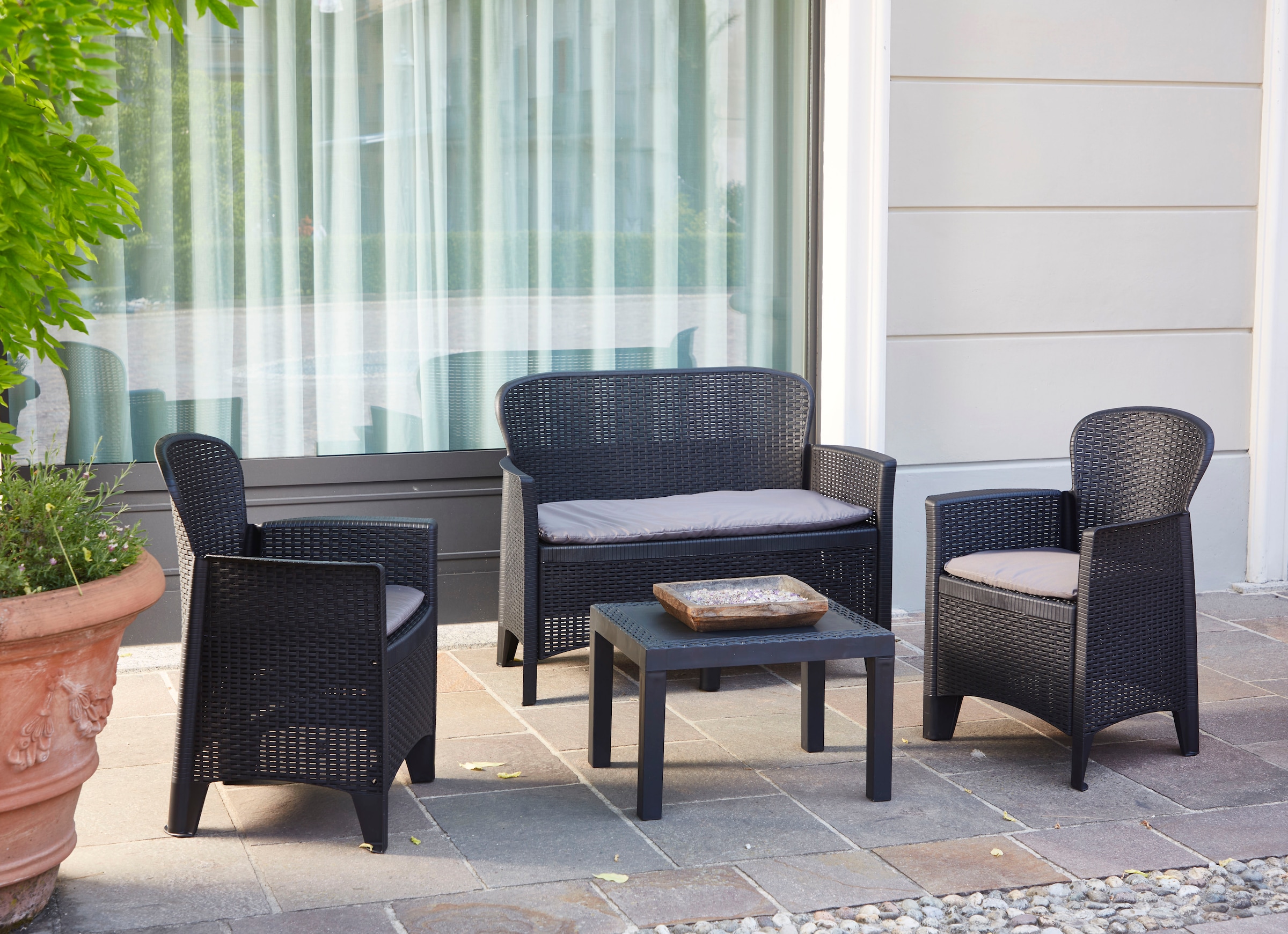 Best Loungeset »Trente«, (1 tlg.), Lounge-Set 4-tlg.