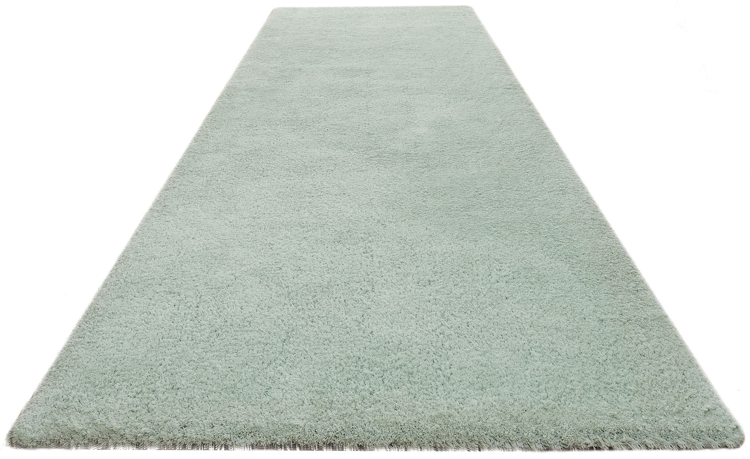 my home Hochflor-Läufer »Microfaser Teppich Magong, besonders weich, sehr feiner Flor«, rechteckig, 25 mm Höhe, uni Teppiche, Wohnzimmer, Schlafzimmer, Kinderzimmer, Flur, Brücke
