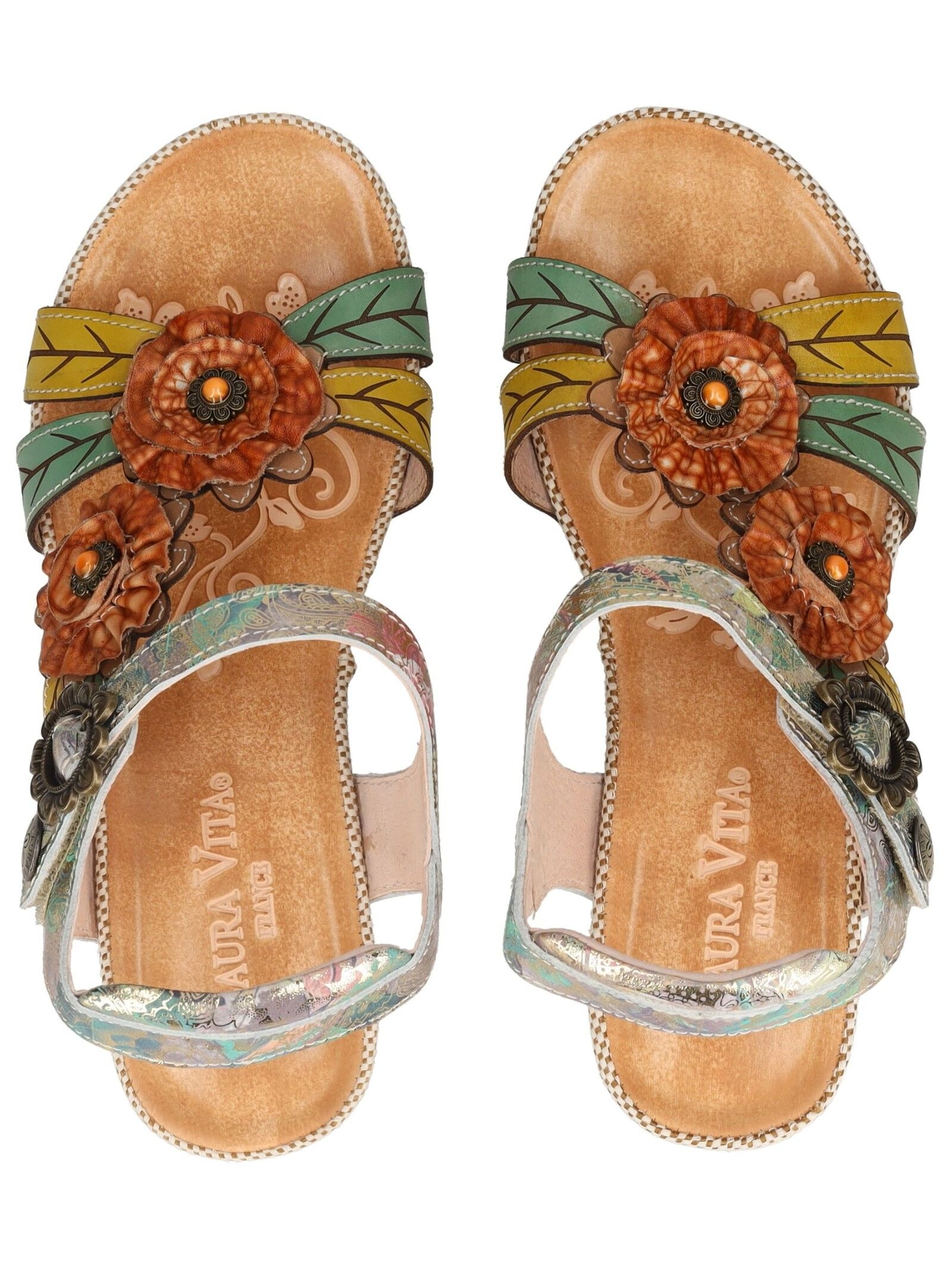 LAURA VITA Keilsandalette »LAURA VITA Sandalen Leder«
