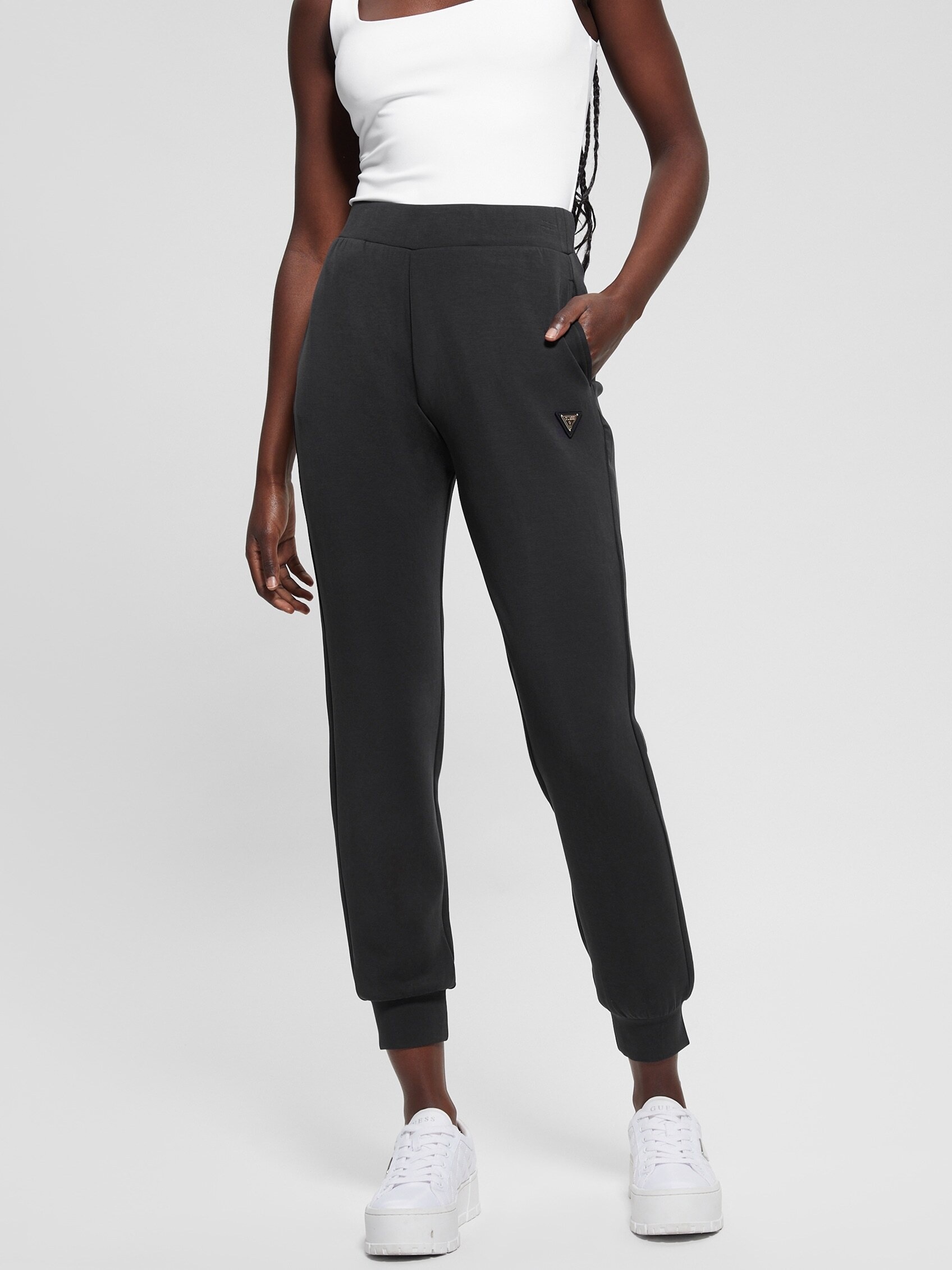 Guess, Damen, Hosen, Olympe, Schwarz, (L) - Bild 6