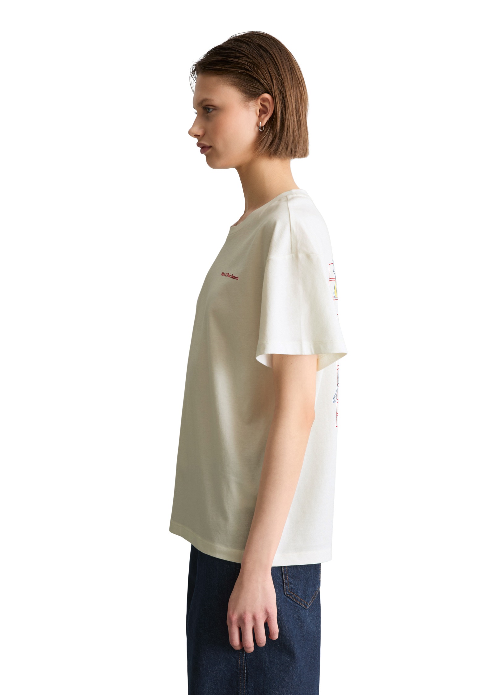 Marc O'Polo DENIM T-Shirt »aus Basic Single Jersey«