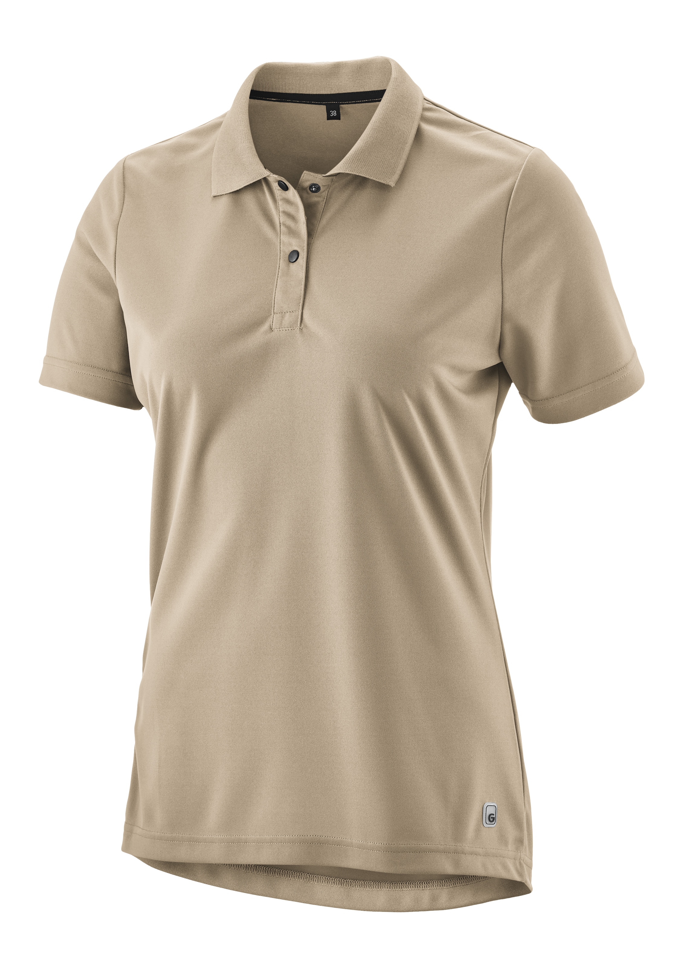 Gonso Radtrikot »Essential Poloshirt W« Damen Radshirt, Polo-Shirt mit Spitzkragen, mit Rückentasche