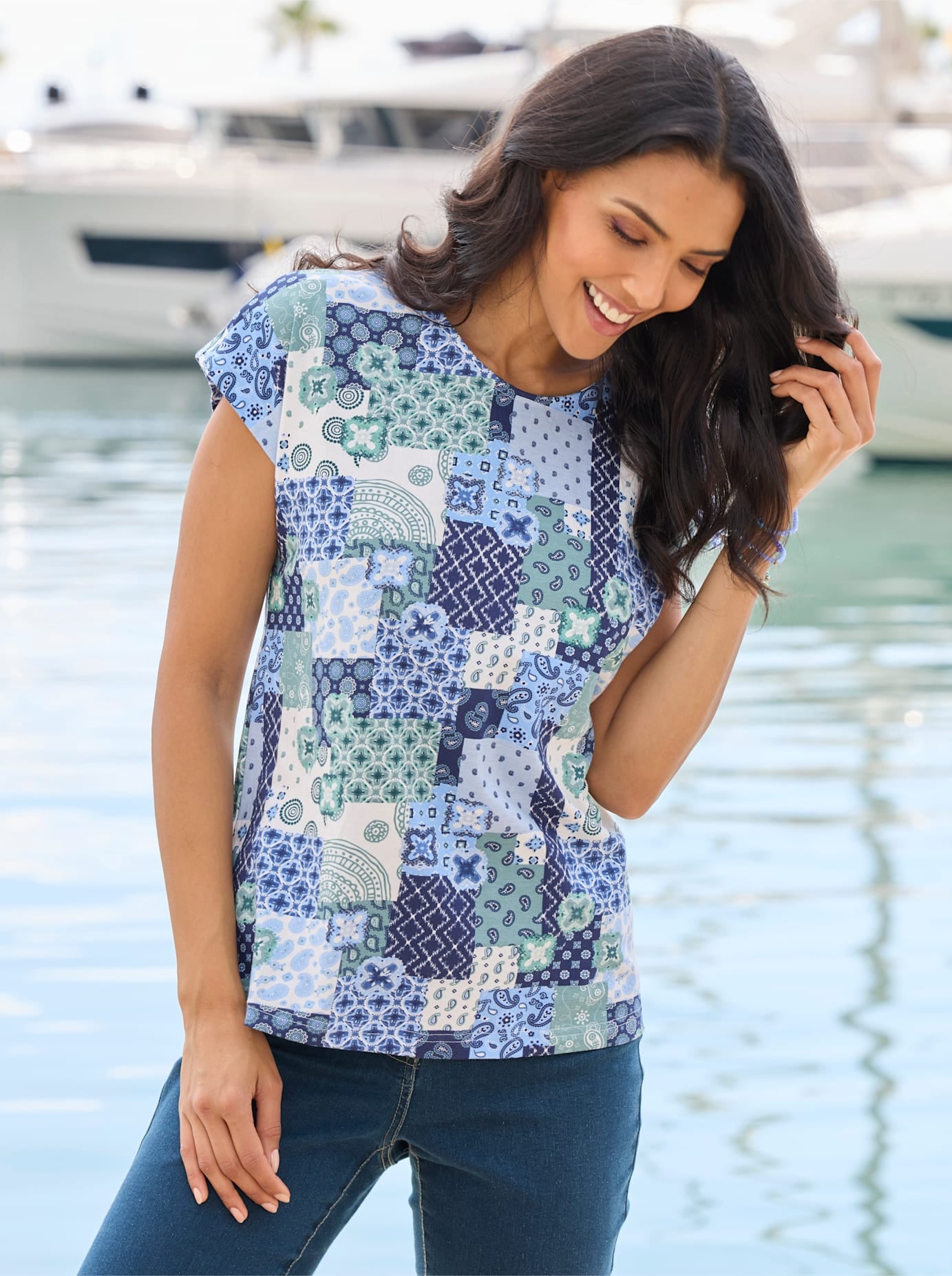 Classic Basics Print-Shirt "Print-Shirt", 1 tlg. günstig online kaufen