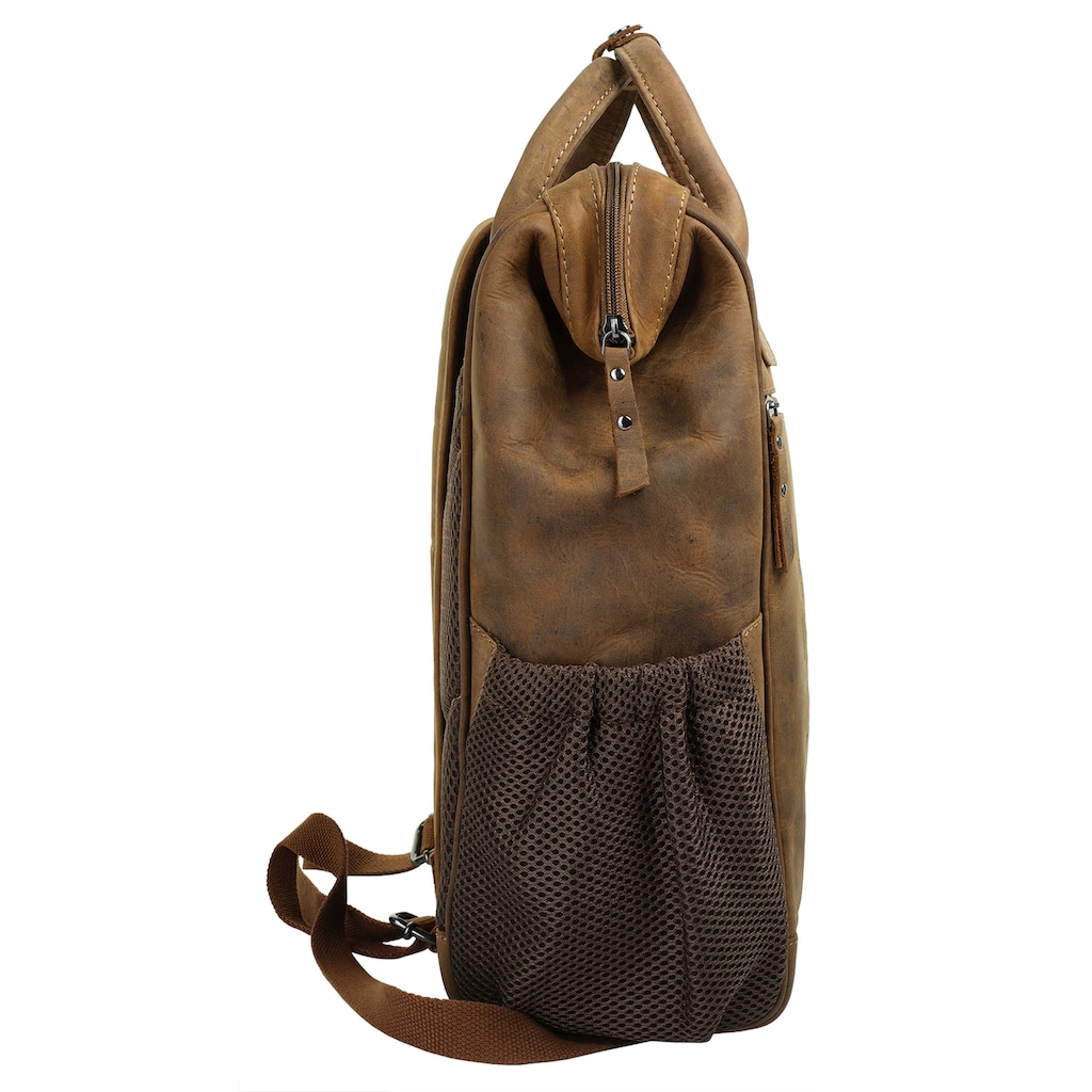 Landleder Laptoprucksack »BULL & SNAKE«