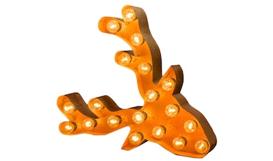 MARQUEE LIGHTS LED Dekolicht »Rentier«, E14, 1 St., Warmweiß, Wandlampe, Tischlampe... kaufen