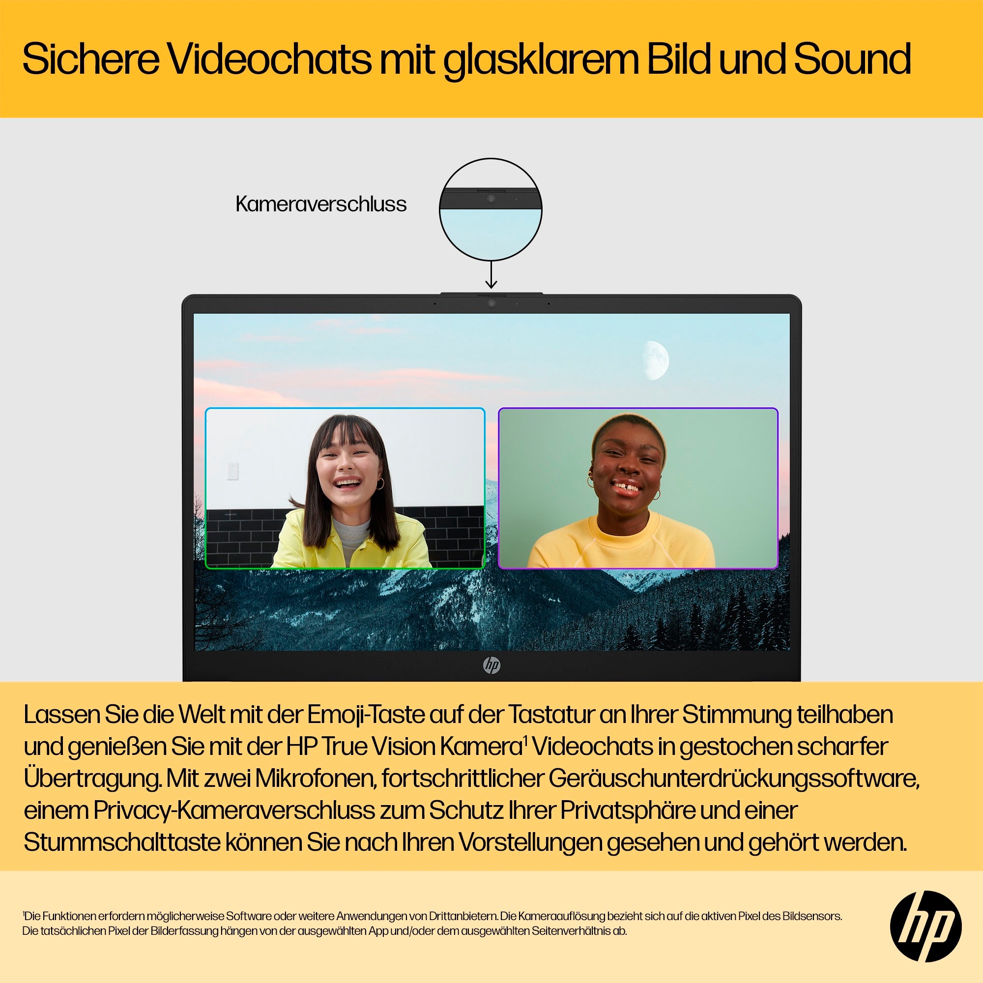 HP Notebook »15-fc0251ng«, 39,6 cm, / 15,6 Zoll, AMD, Ryzen 5, 1000 GB SSD
