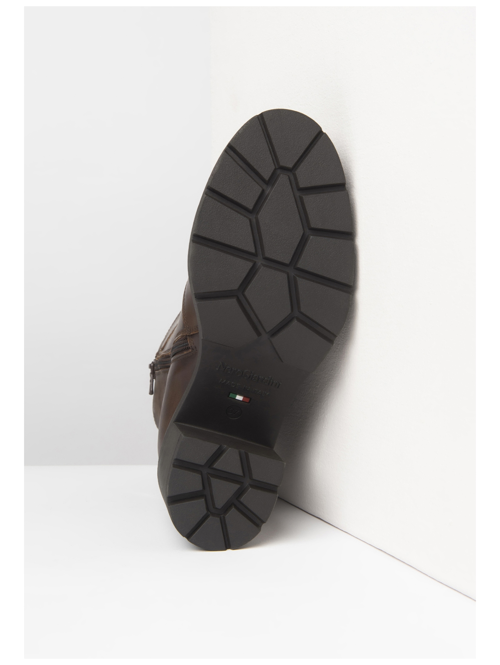 Nero Giardini High-Heel-Stiefelette »Nero Giardini Stiefelette Leder/Textil«